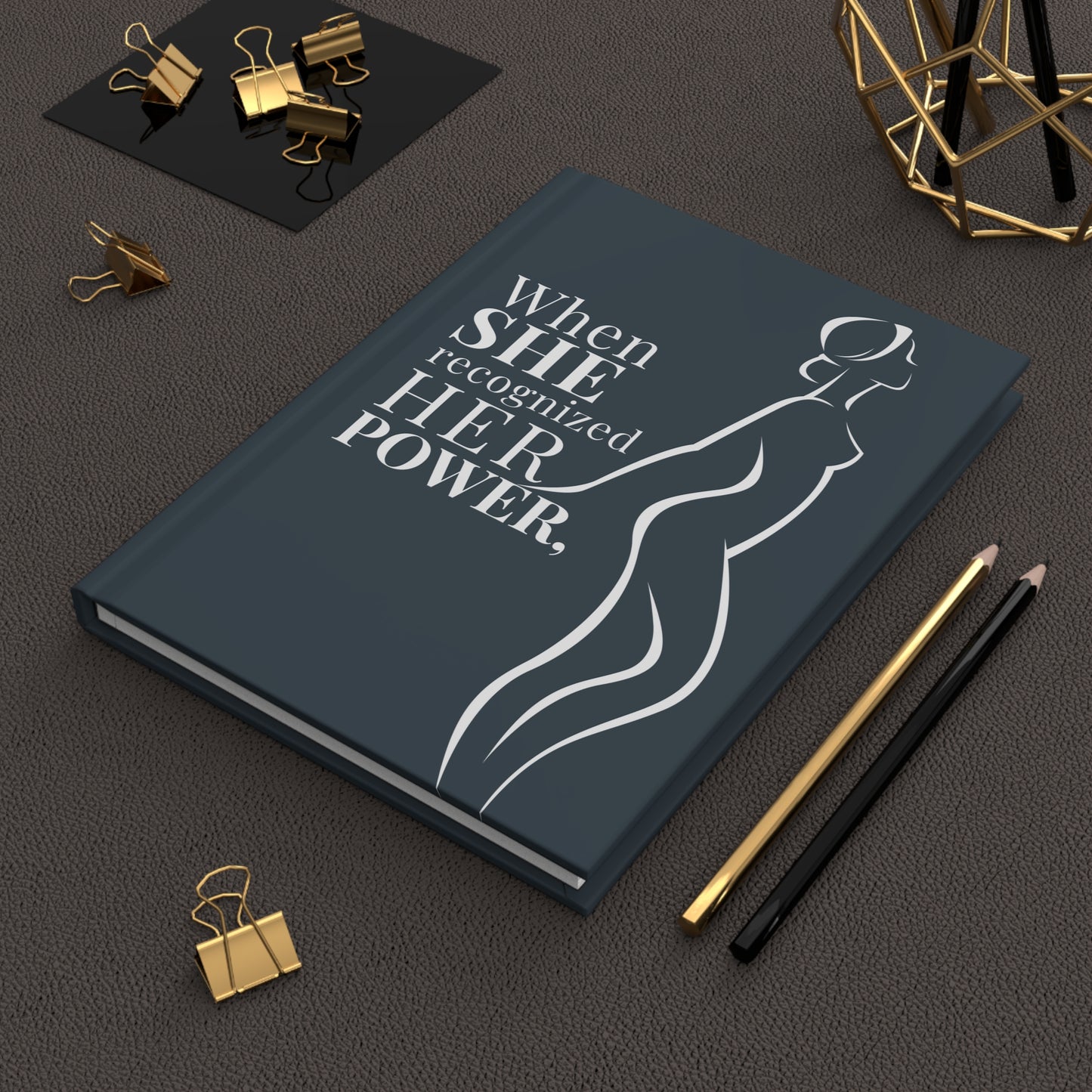 Empowerment Hardcover Journal – Five (5) Motivational Quote Notebook