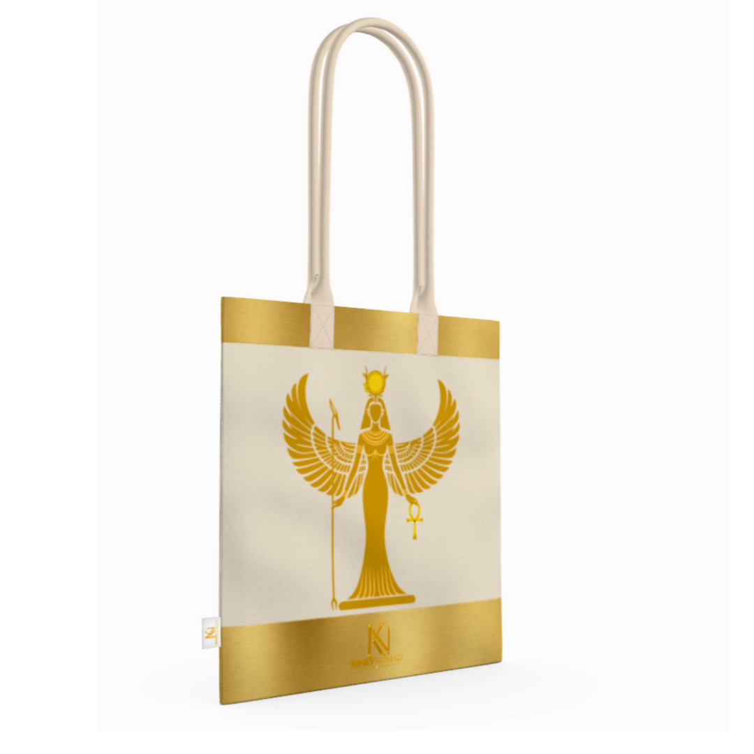 Goddess Hathor Organic Cotton Market Tote