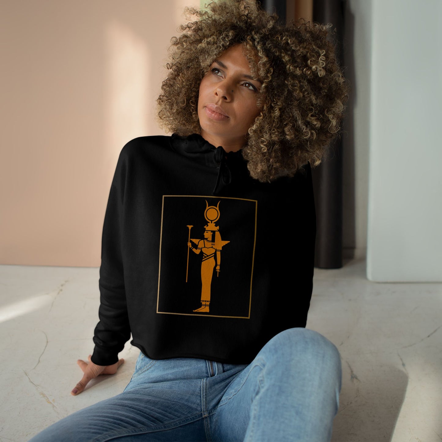 Cropped Hoodie | Manifesto & Kemet Series | Kinky Nomad