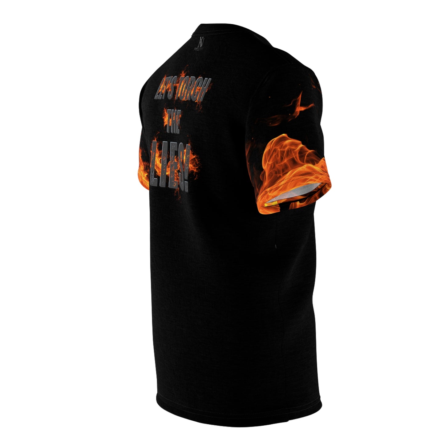 Burn The Script Unisex T-Shirt – Torch The Lies Graphic Tee