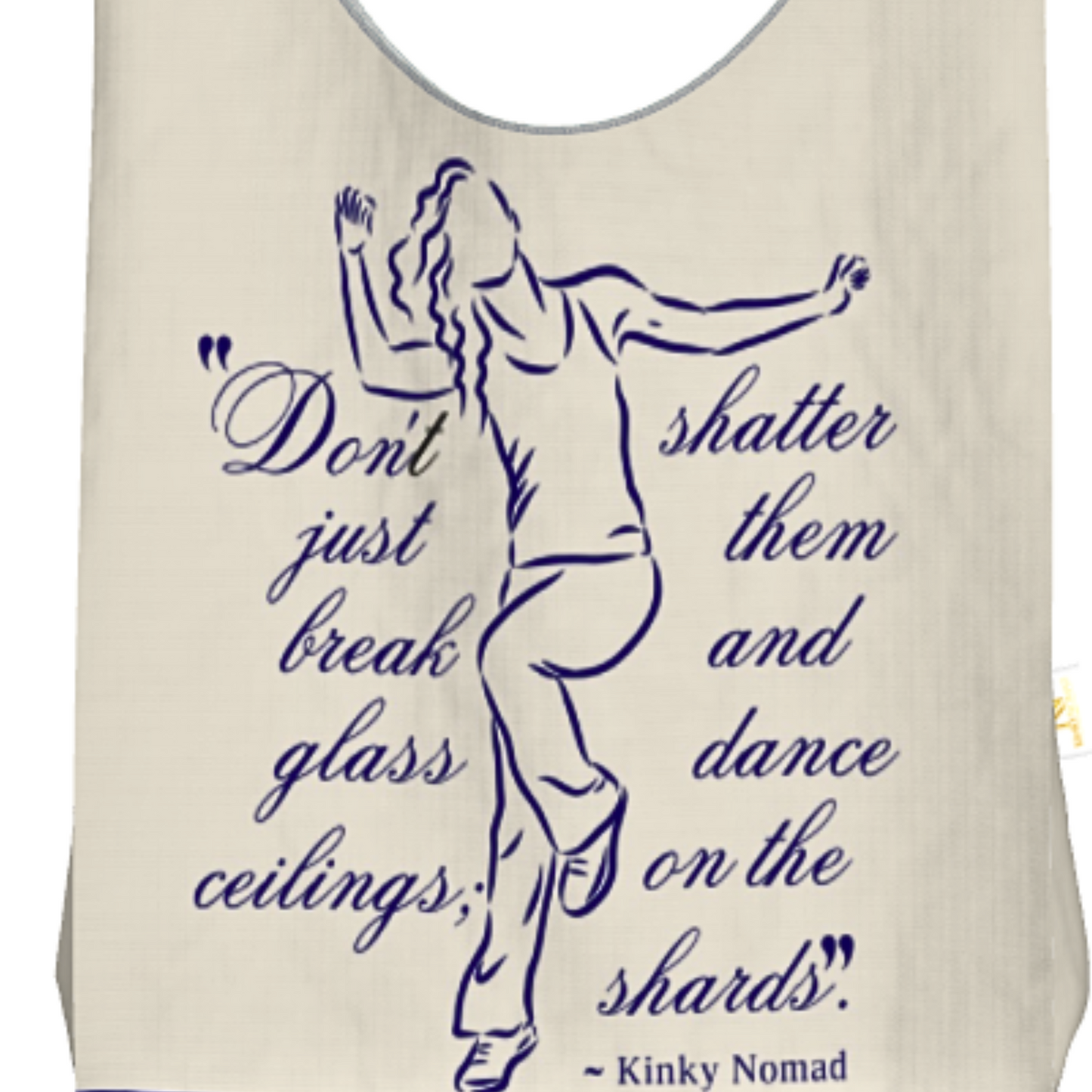 Shattered Ceilings Designer Parachute Carrier Bag