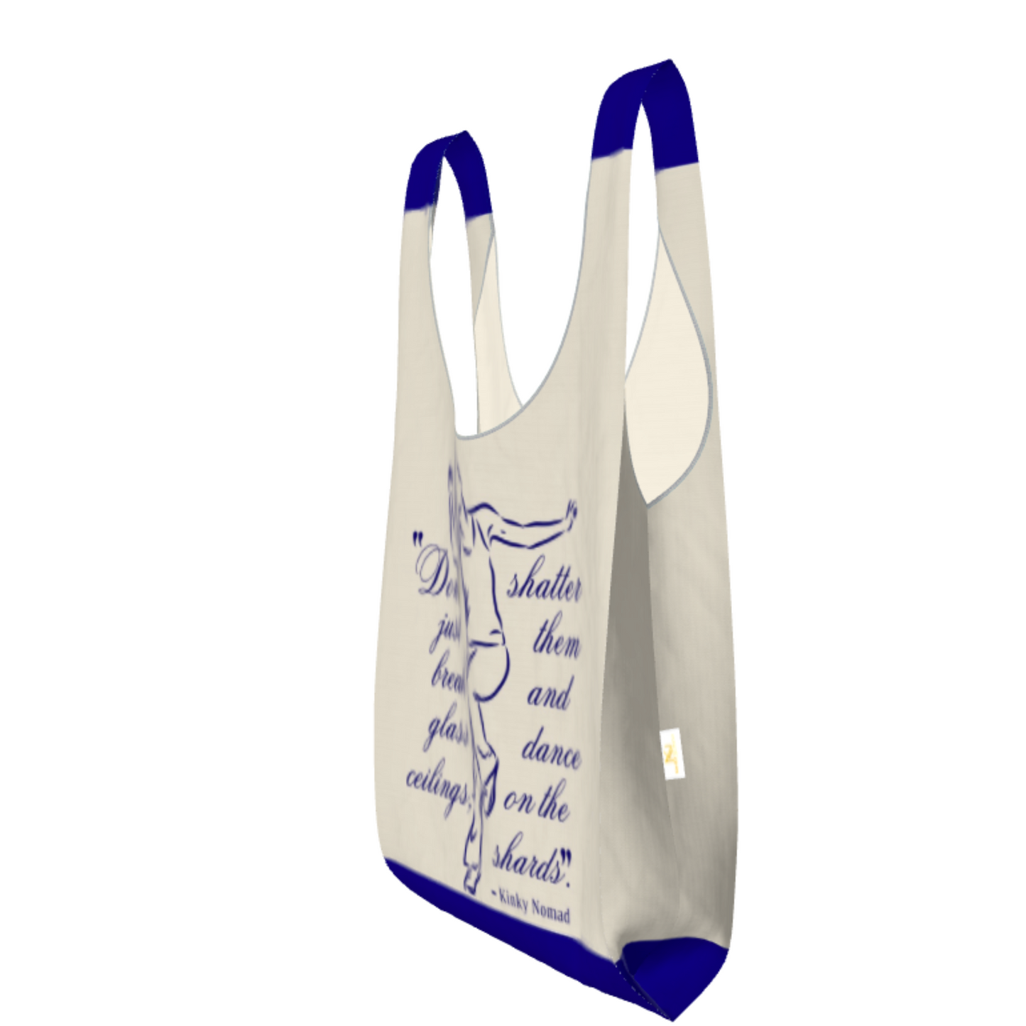 Shattered Ceilings Designer Parachute Carrier Bag