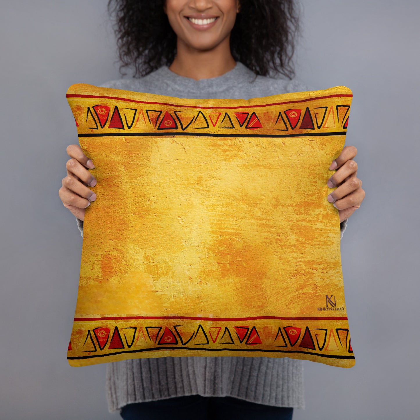 Love Africa Adinkra Symbol Throw Pillow Set – Akoben, Unity in Diversity, Sankofa, 4-Piece Collection