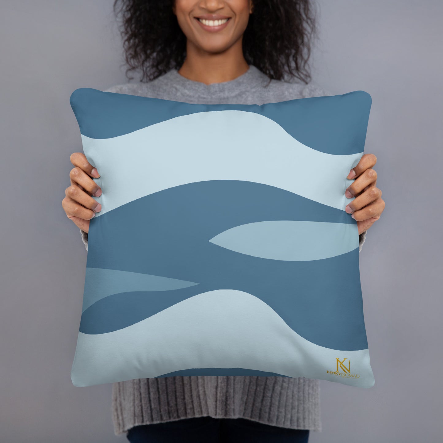 Entire Ocean Throw Pillow – Rumi Quote Home Décor | Empowering Accent Cushion