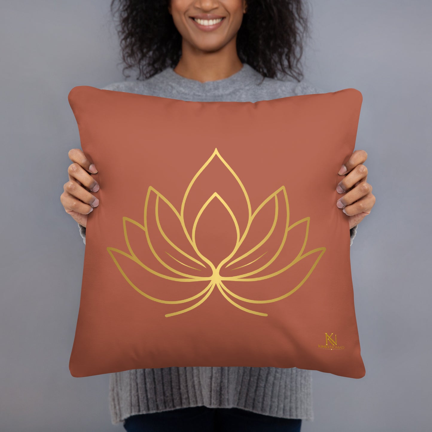 Where Peace Begins Inspirational Quote Throw Pillow – Decorative Accent Cushion