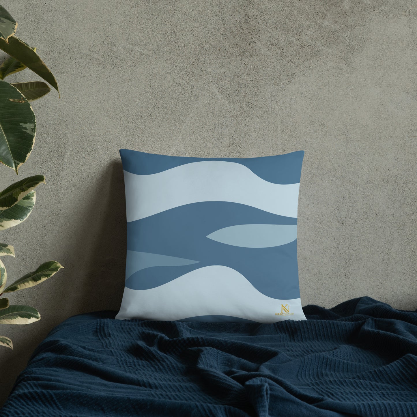 Entire Ocean Throw Pillow – Rumi Quote Home Décor | Empowering Accent Cushion