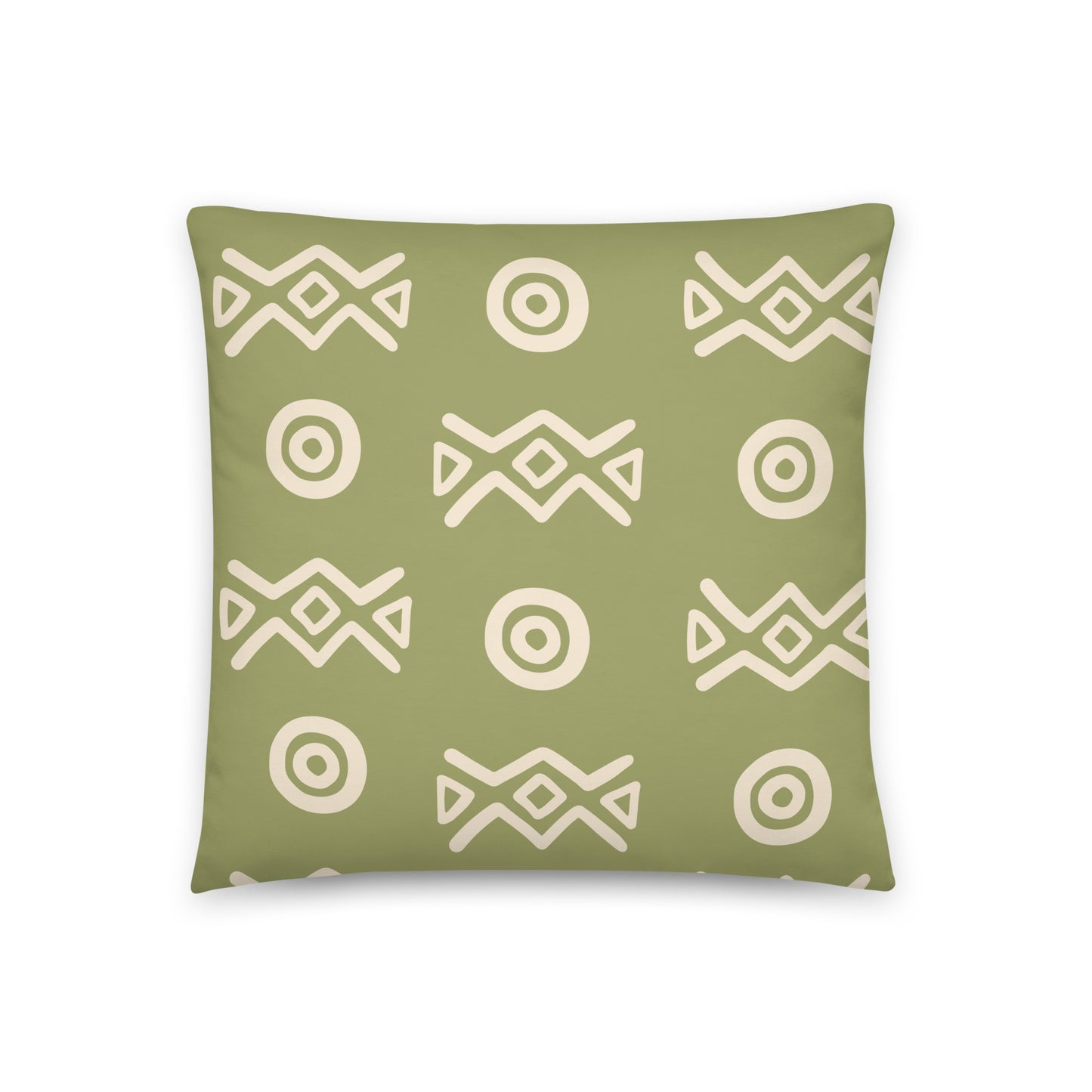 Savannah Moss Throw Pillow | African-Inspired Modern Home Decor | Kinky Nomad