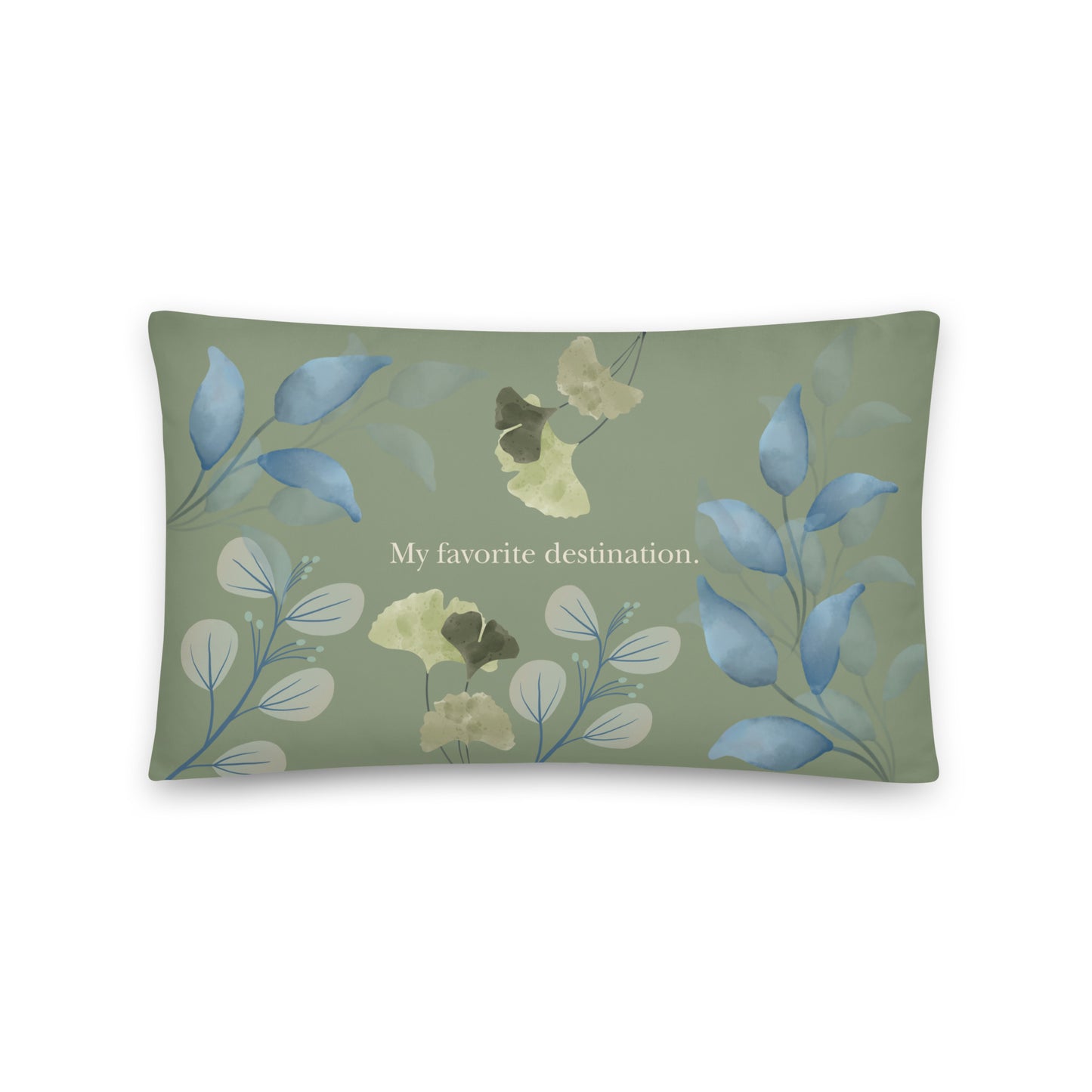 Favorite Destination Throw Pillows – Cozy Decorative Accent Cushions (3 Sizes)