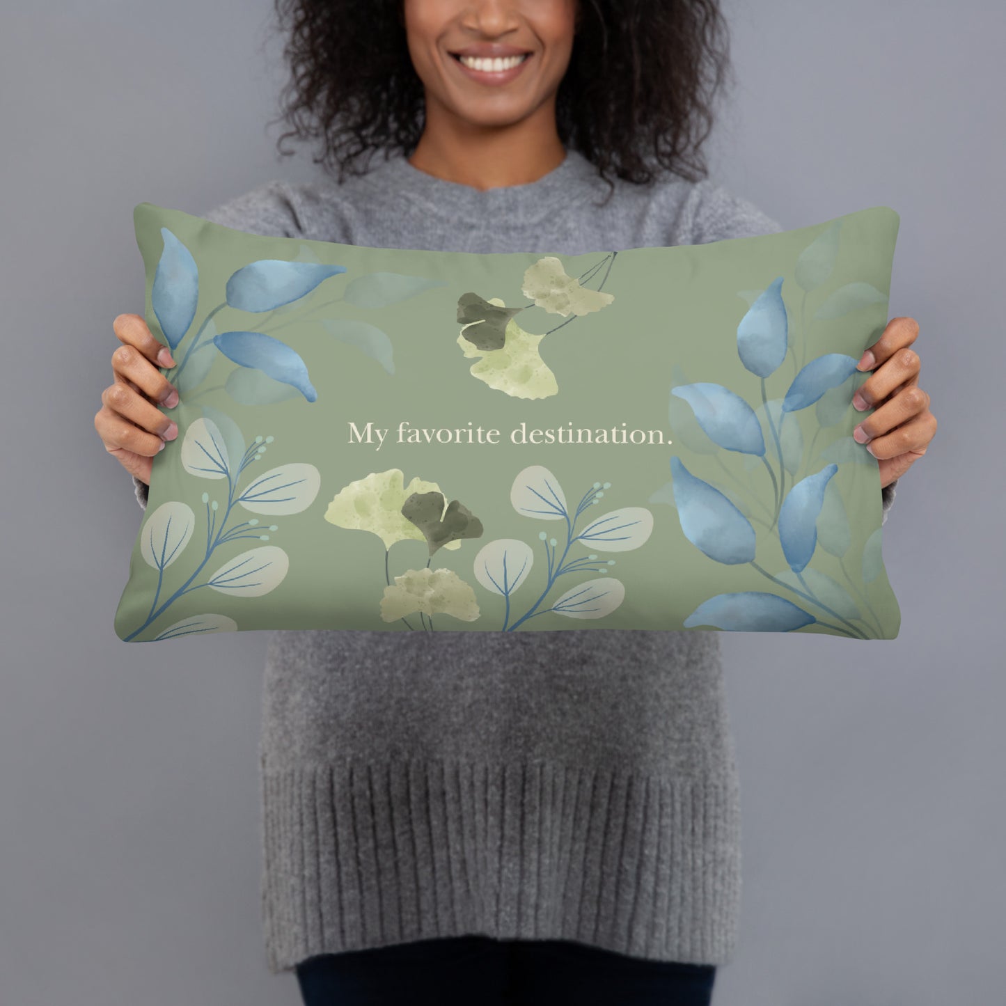 Favorite Destination Throw Pillows – Cozy Decorative Accent Cushions (3 Sizes)