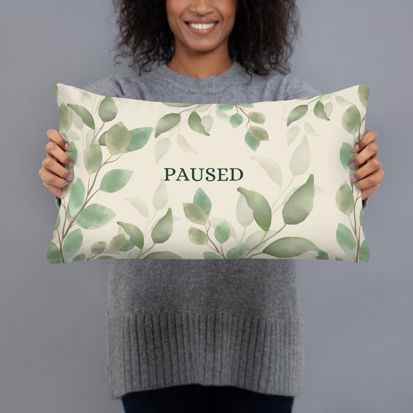 Power Pause Throw Pillow Collection – Rest Now. Conquer Later. | Motivational Accent Pillows in 3 Sizes