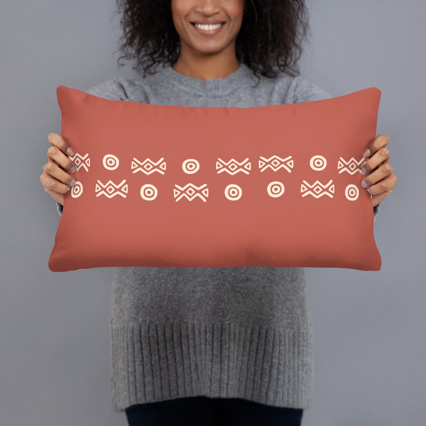 Savannah Earth Accent Pillow Collection – African-Inspired Home Decor (22×22, 18×18, Lumbar)