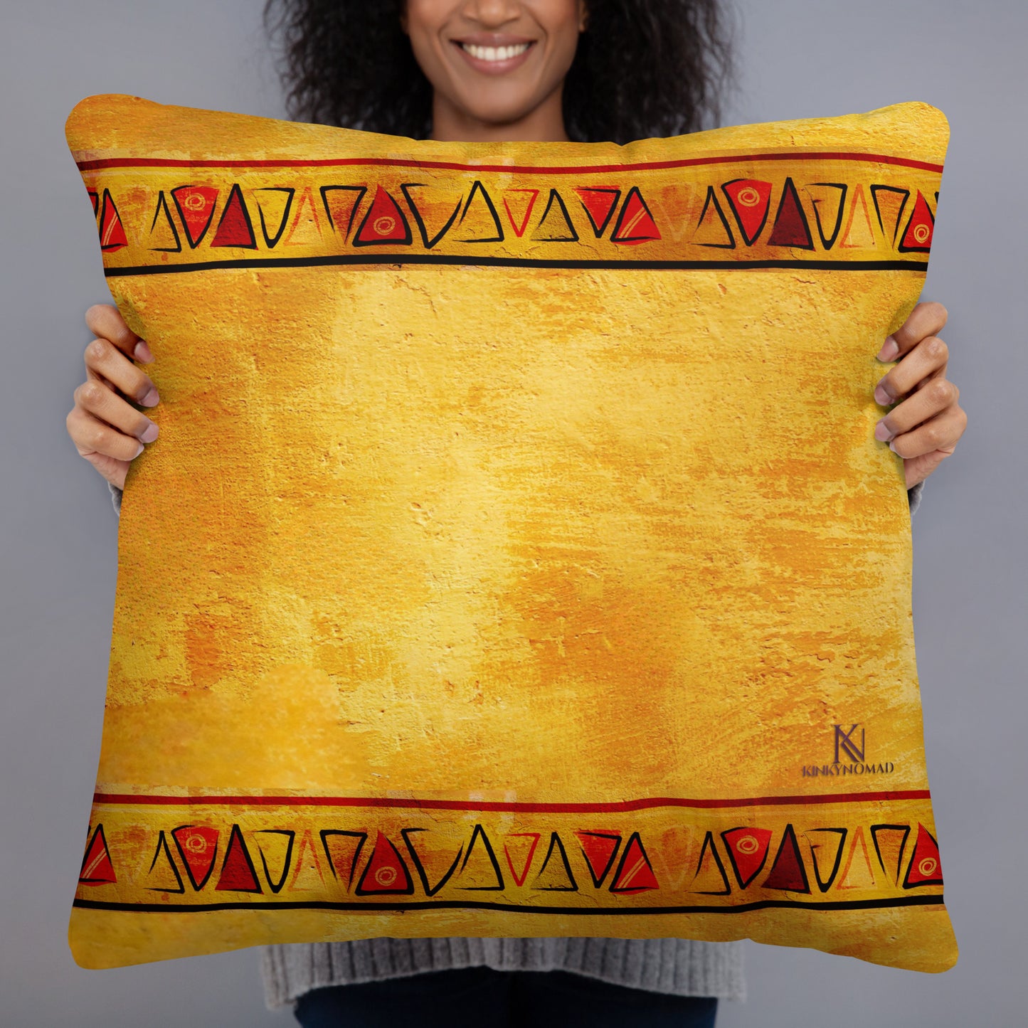 Love Africa Adinkra Symbol Throw Pillow Set – Akoben, Unity in Diversity, Sankofa, 4-Piece Collection