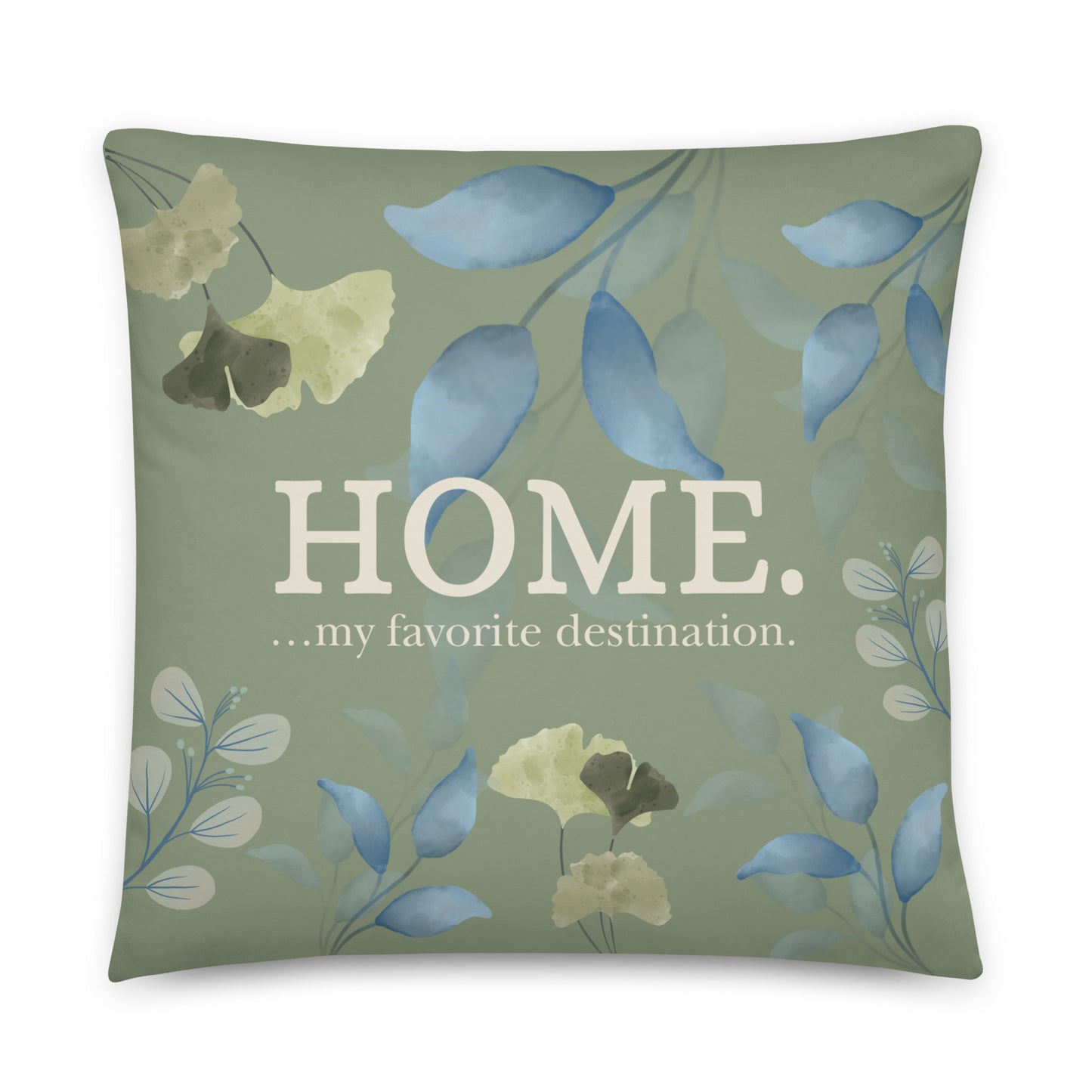 Favorite Destination Throw Pillows – Cozy Decorative Accent Cushions (3 Sizes)