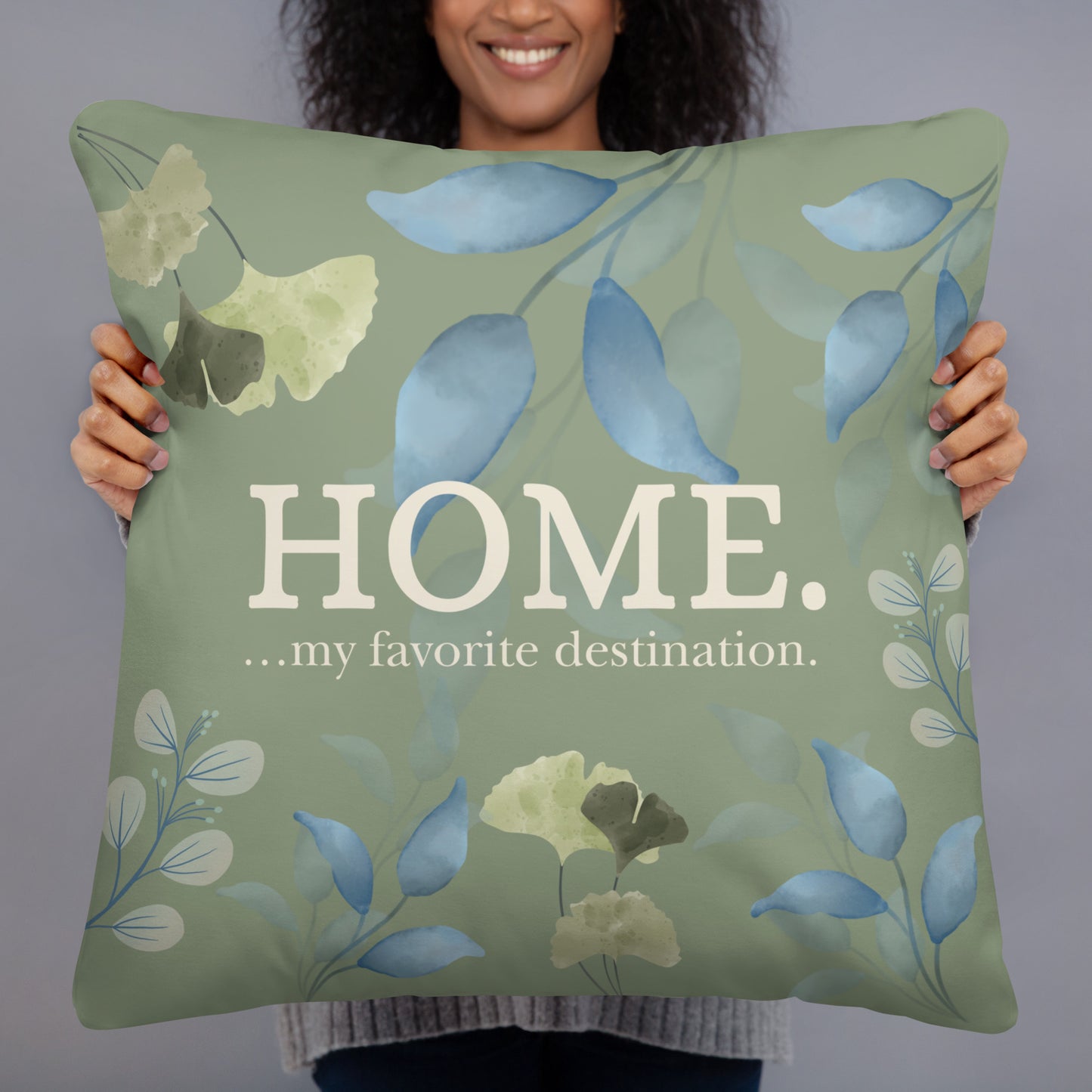 Favorite Destination Throw Pillows – Cozy Decorative Accent Cushions (3 Sizes)