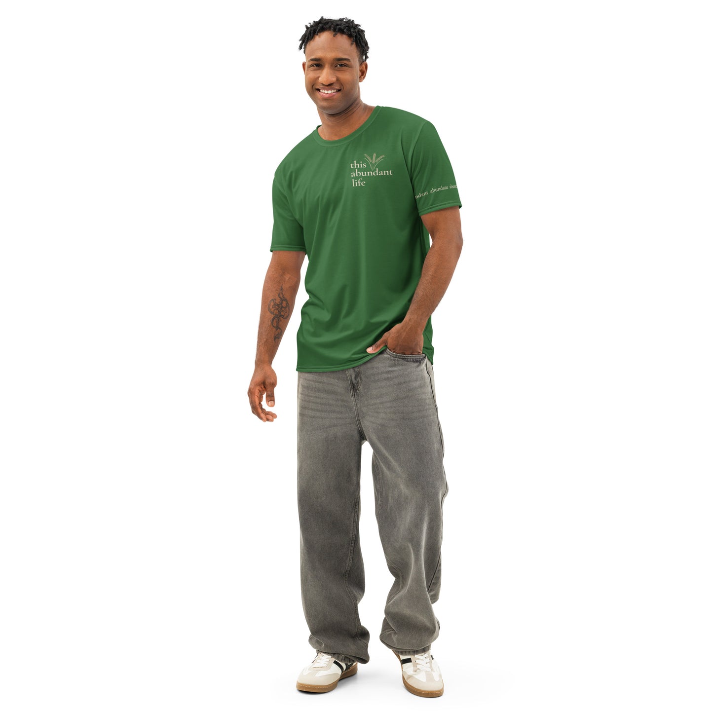This Abundant Life Cotton Tee | Structured Midweight T-Shirt | Kinky Nomad