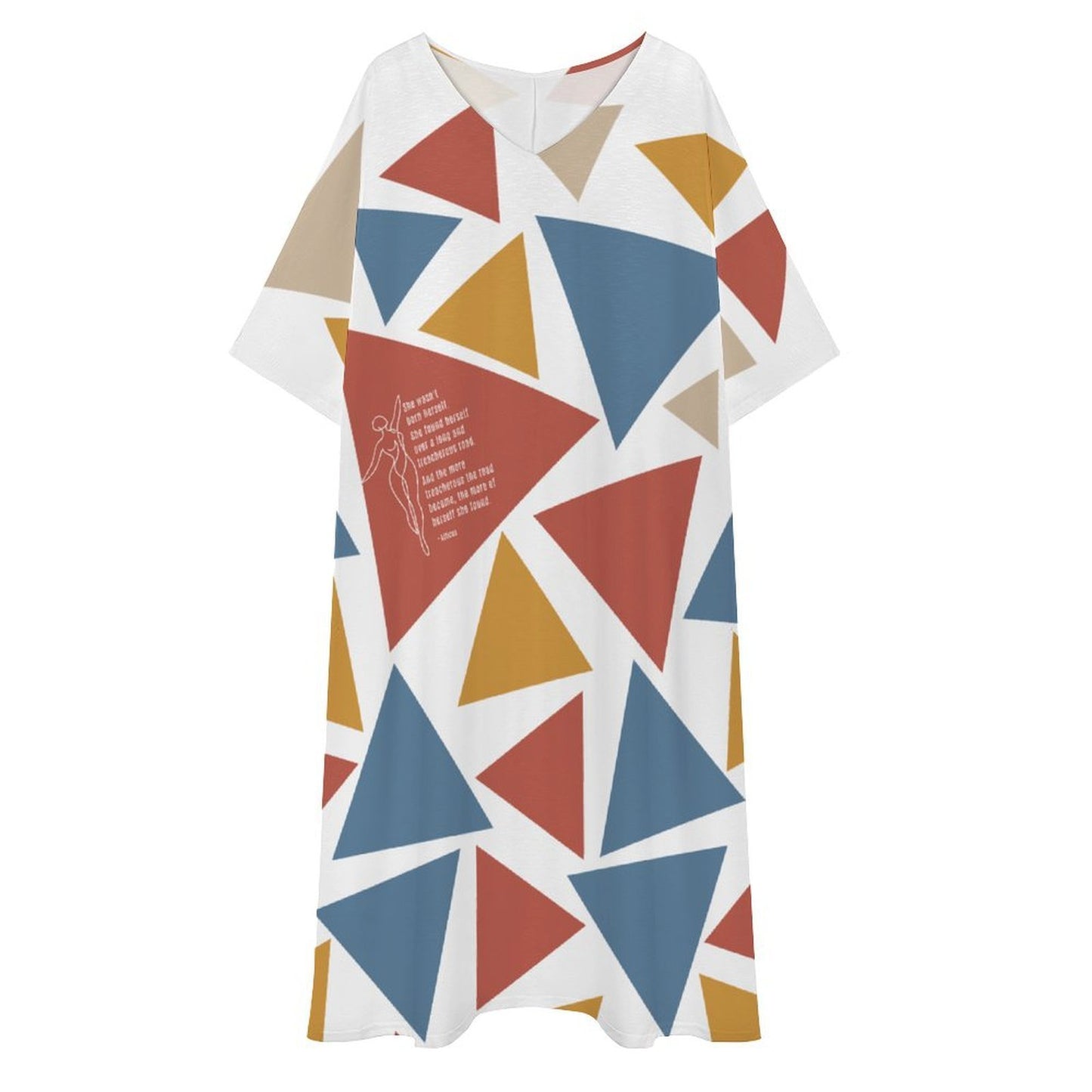 Born Herself Kaftan – Comfortable Casual Dress with Pockets