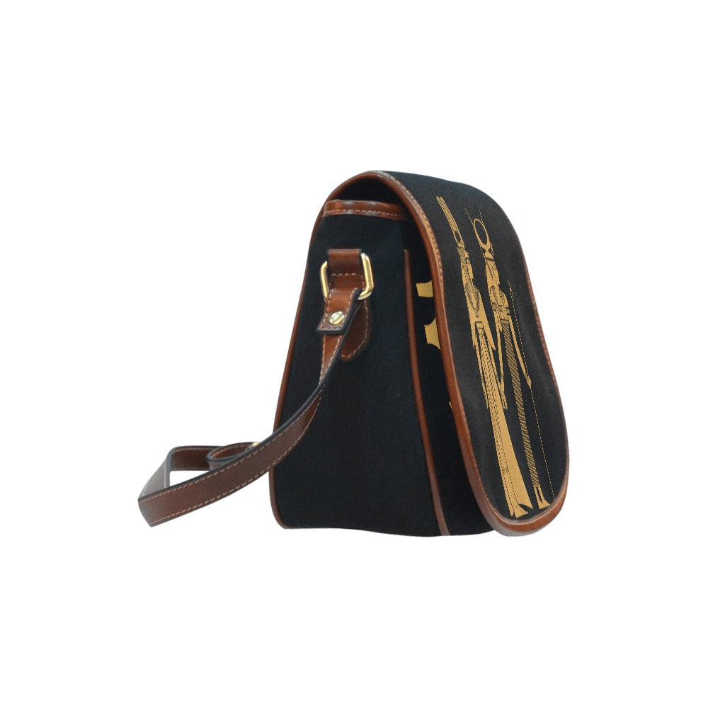 Crossbody Saddle Bag | Angles Savanna Kemet Ghana | Kinky Nomad