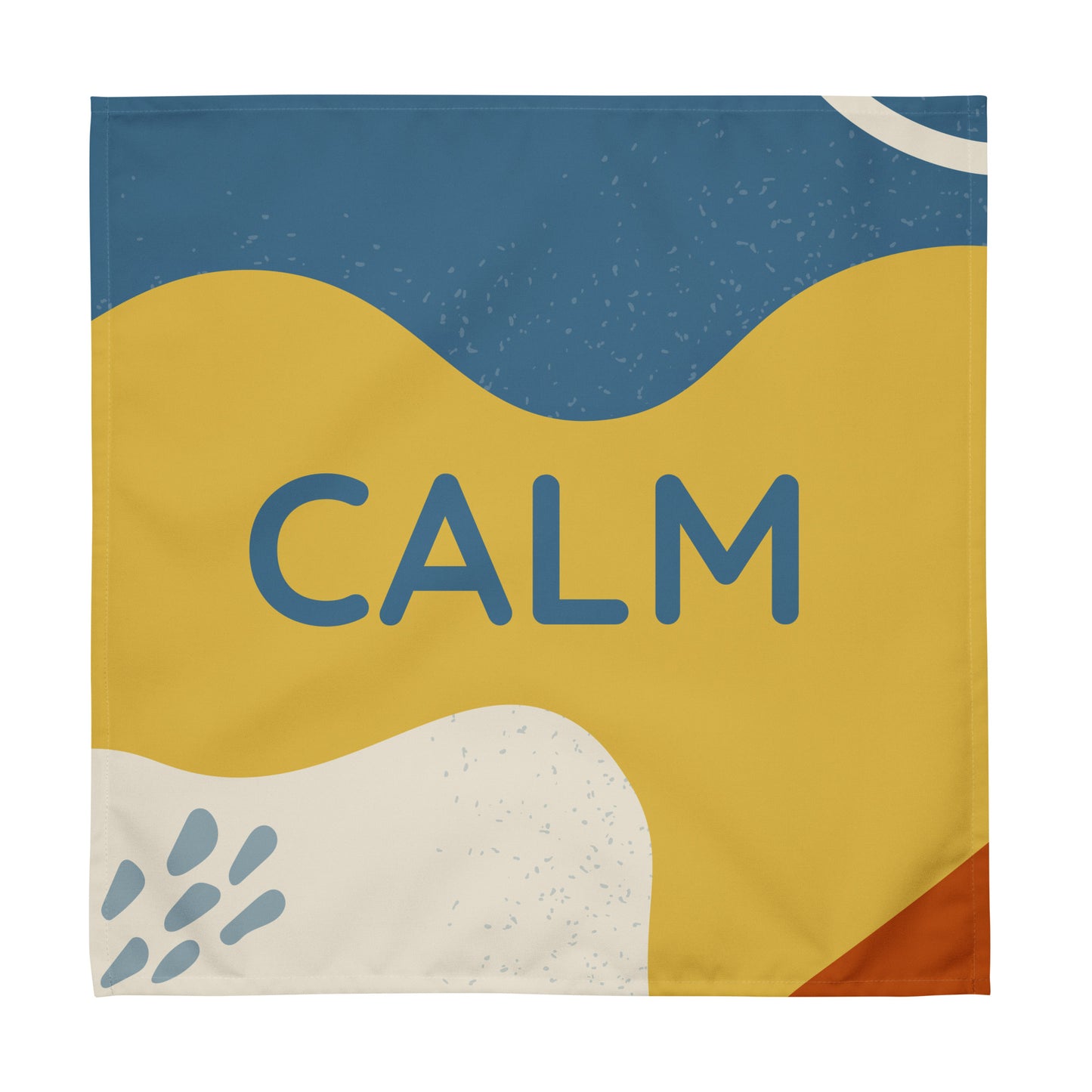 Cloth Napkin Set of 4 – Abundance, Connection, Calm & Wild, Gratitude | Reusable Fabric Dinner Napkins