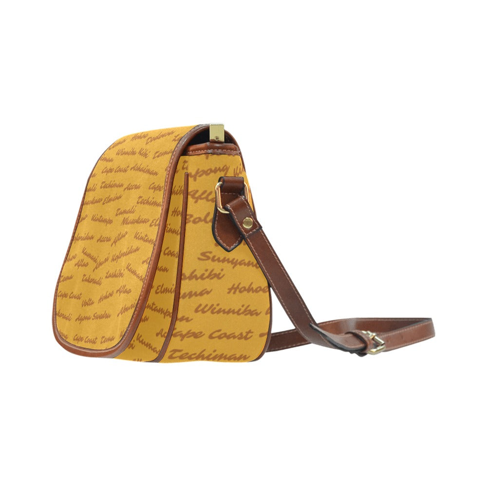 Crossbody Saddle Bag | Angles Savanna Kemet Ghana | Kinky Nomad