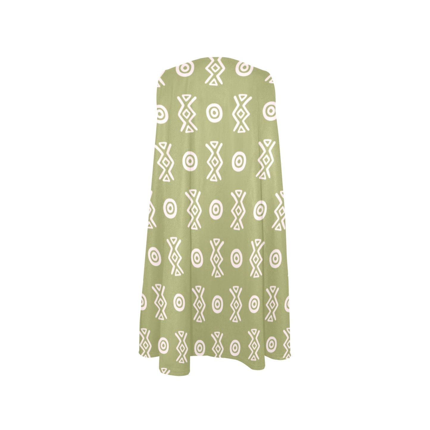 Savanna Moss A-Line Pocket Dress | Sleeveless Boho Summer Dress – Kinky Nomad