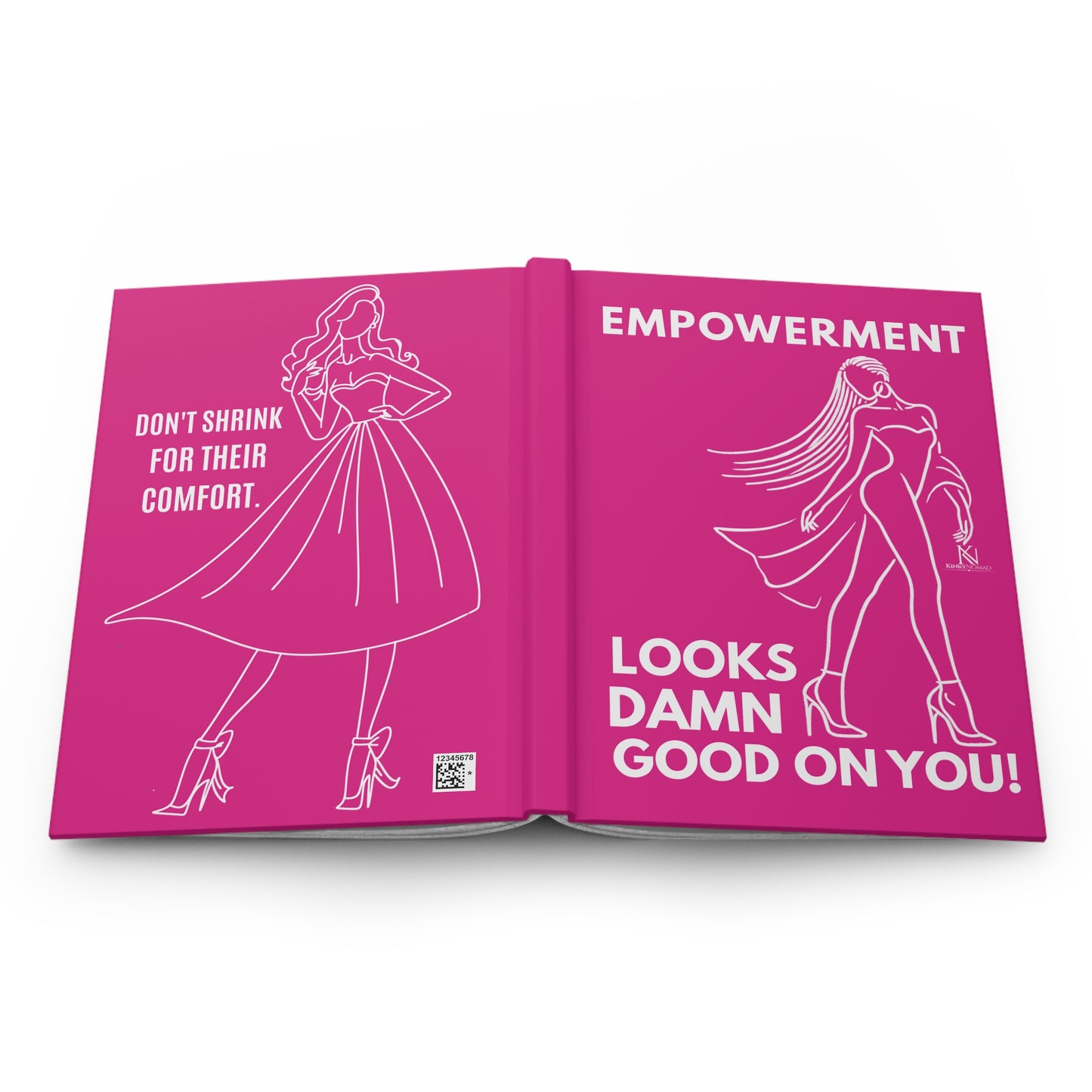 Empowerment Hardcover Journal – Five (5) Motivational Quote Notebook
