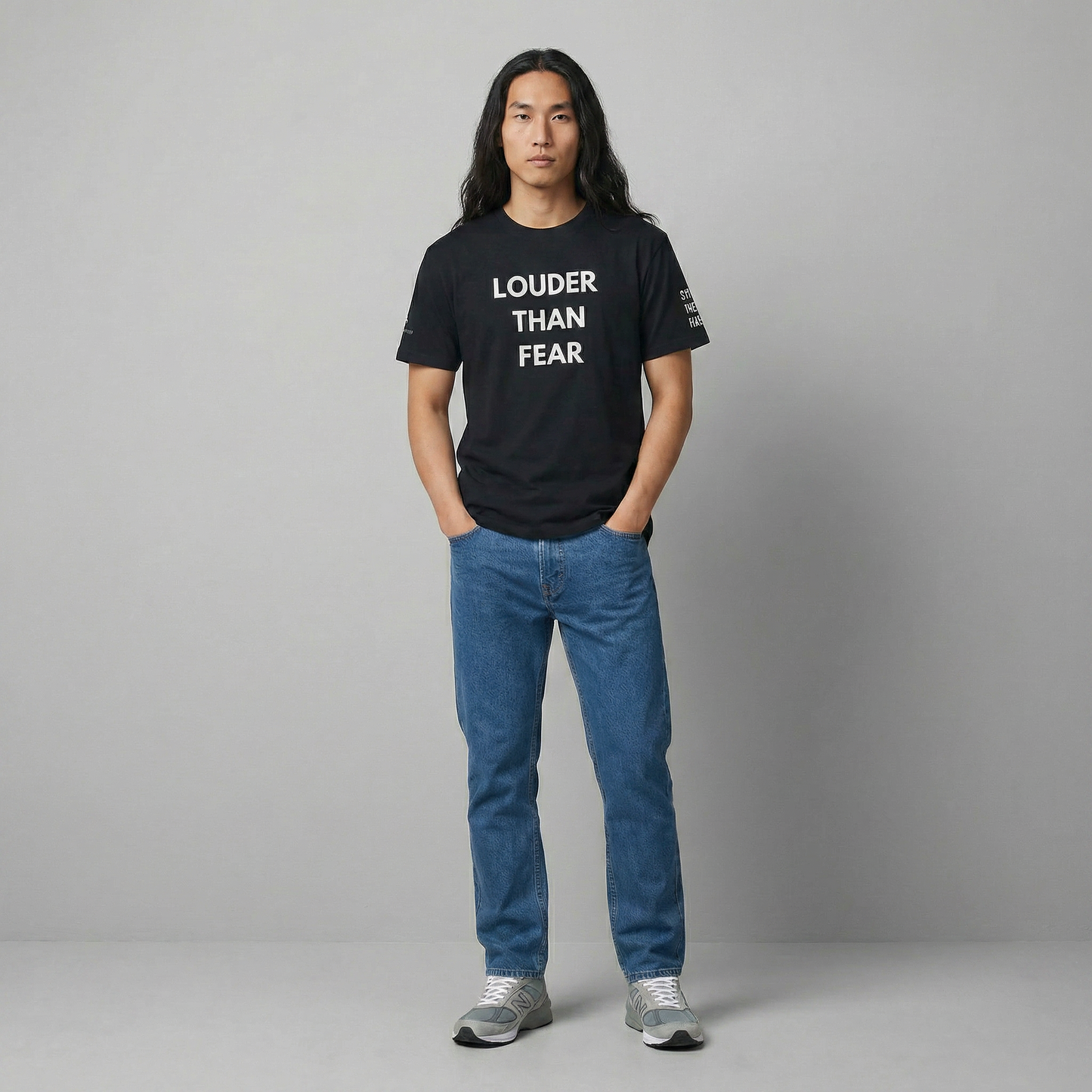 Louder Than Fear | Unisex Premium T-Shirt | Speak. Resist. Rise.