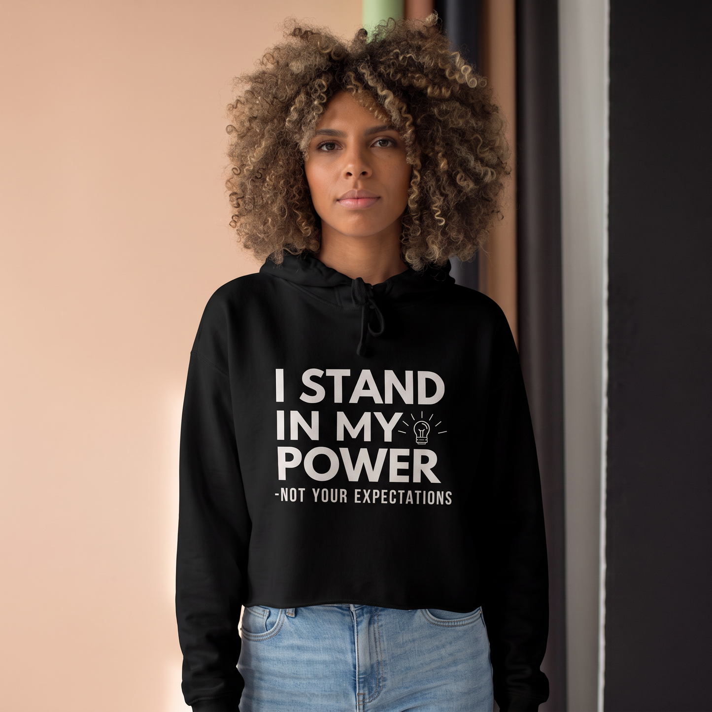 Cropped Hoodie | Manifesto & Kemet Series | Kinky Nomad