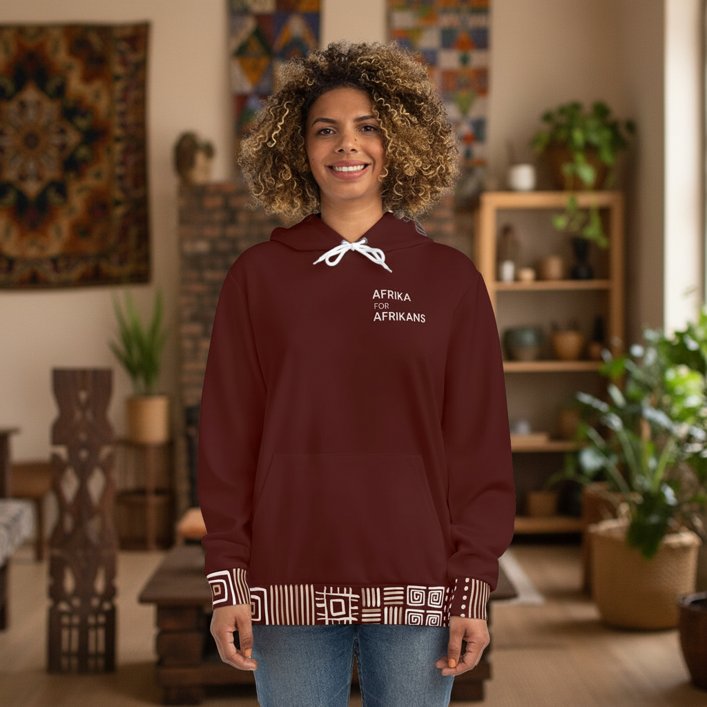 Afrika for Afrikans Hoodie | Pan-African Unisex Hoodie | Heritage & Return