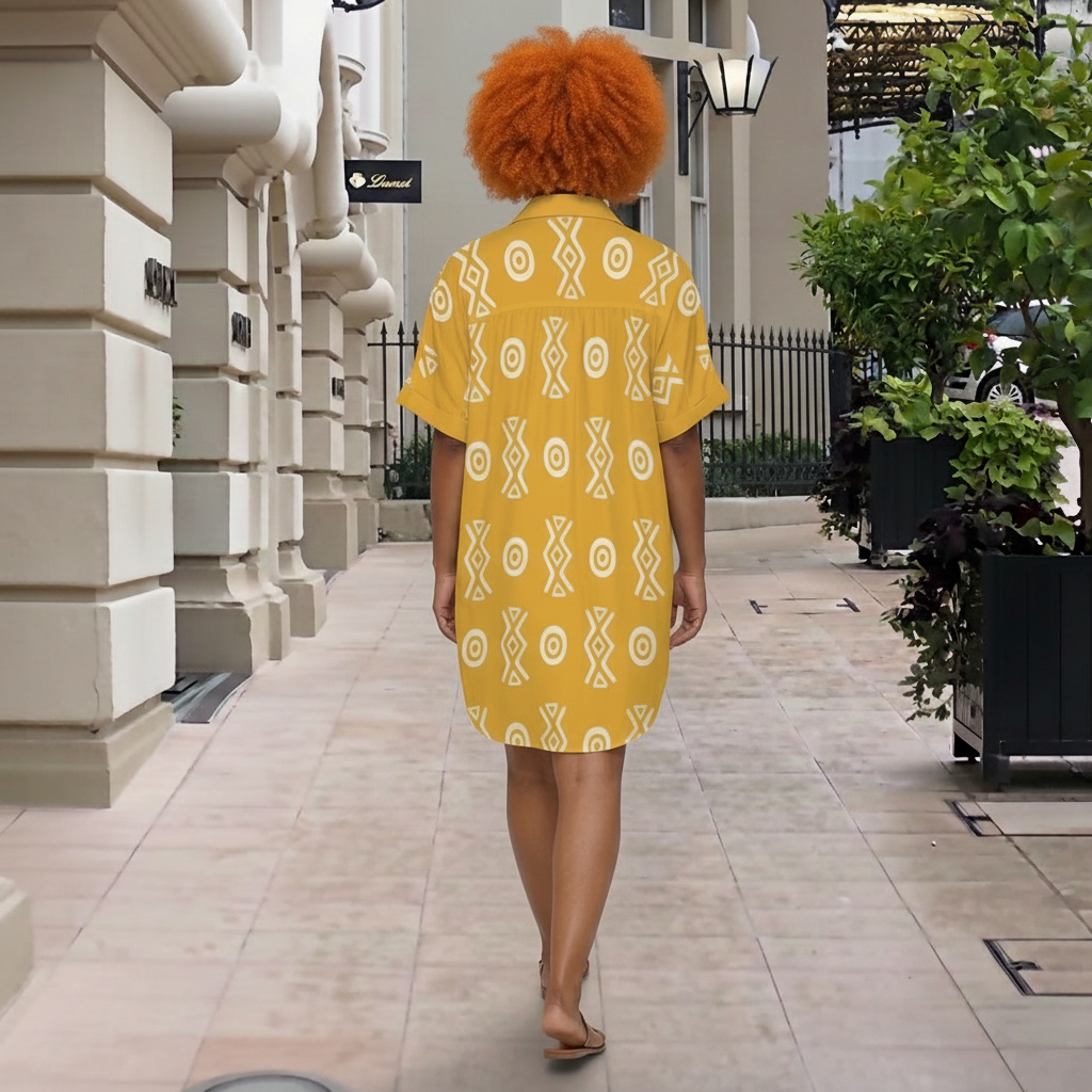 Savanna Shirt Dress | Savanna Series | 4 Colours | Kinky Nomad
