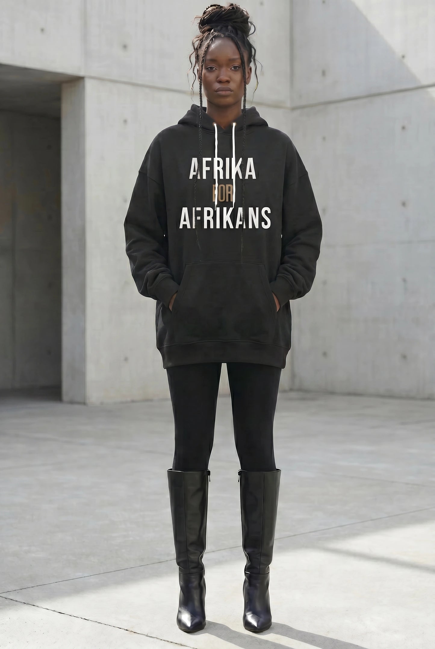 Afrika for Afrikans Hoodie | For Those Who Must Return | Kinky Nomad