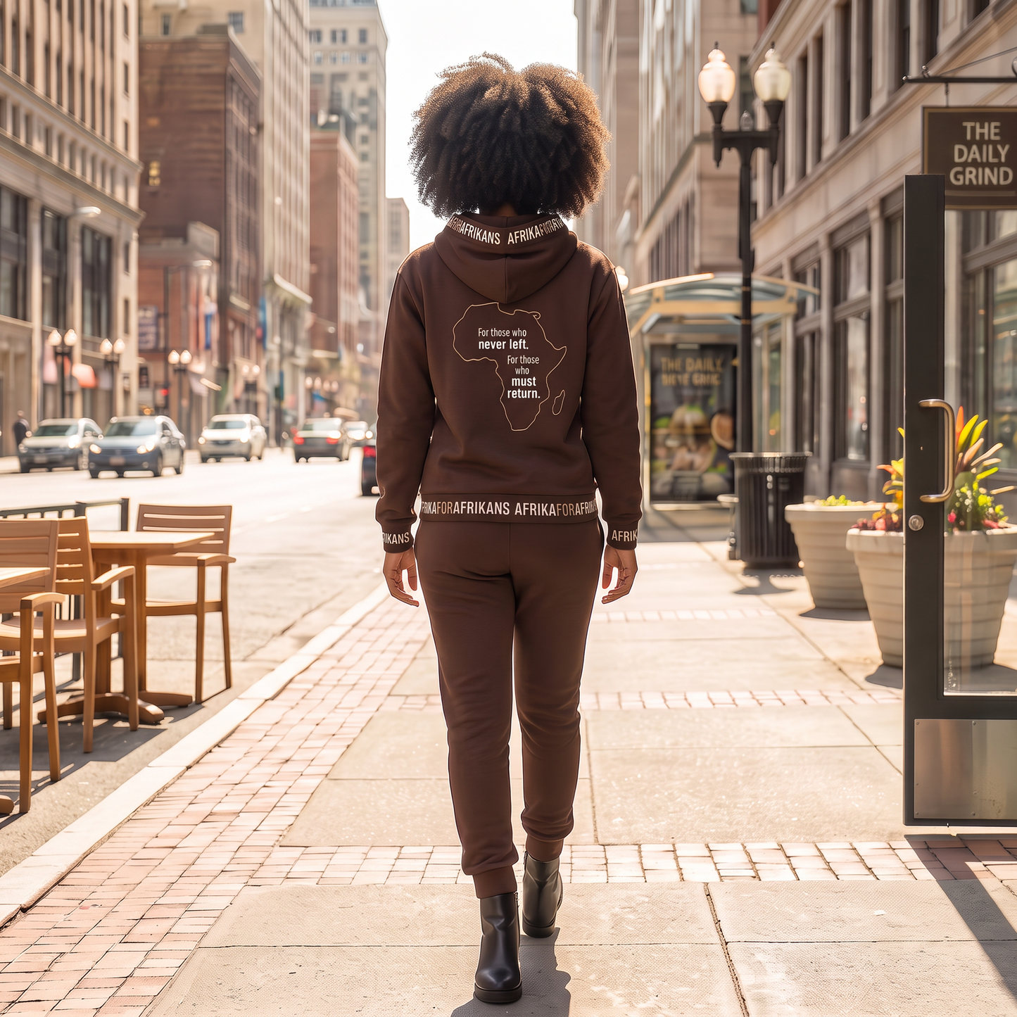 Afrika for Afrikans Bundle | Hoodie & Joggers | Kinky Nomad