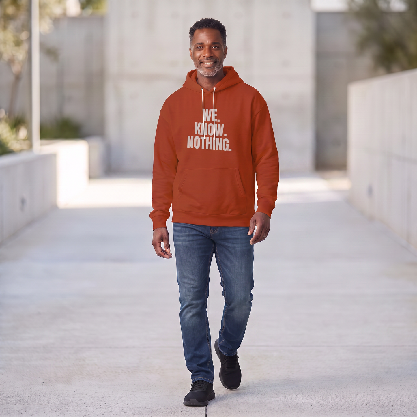 We Know Nothing Hoodie | Manifesto Series | Unisex | Kinky Nomad