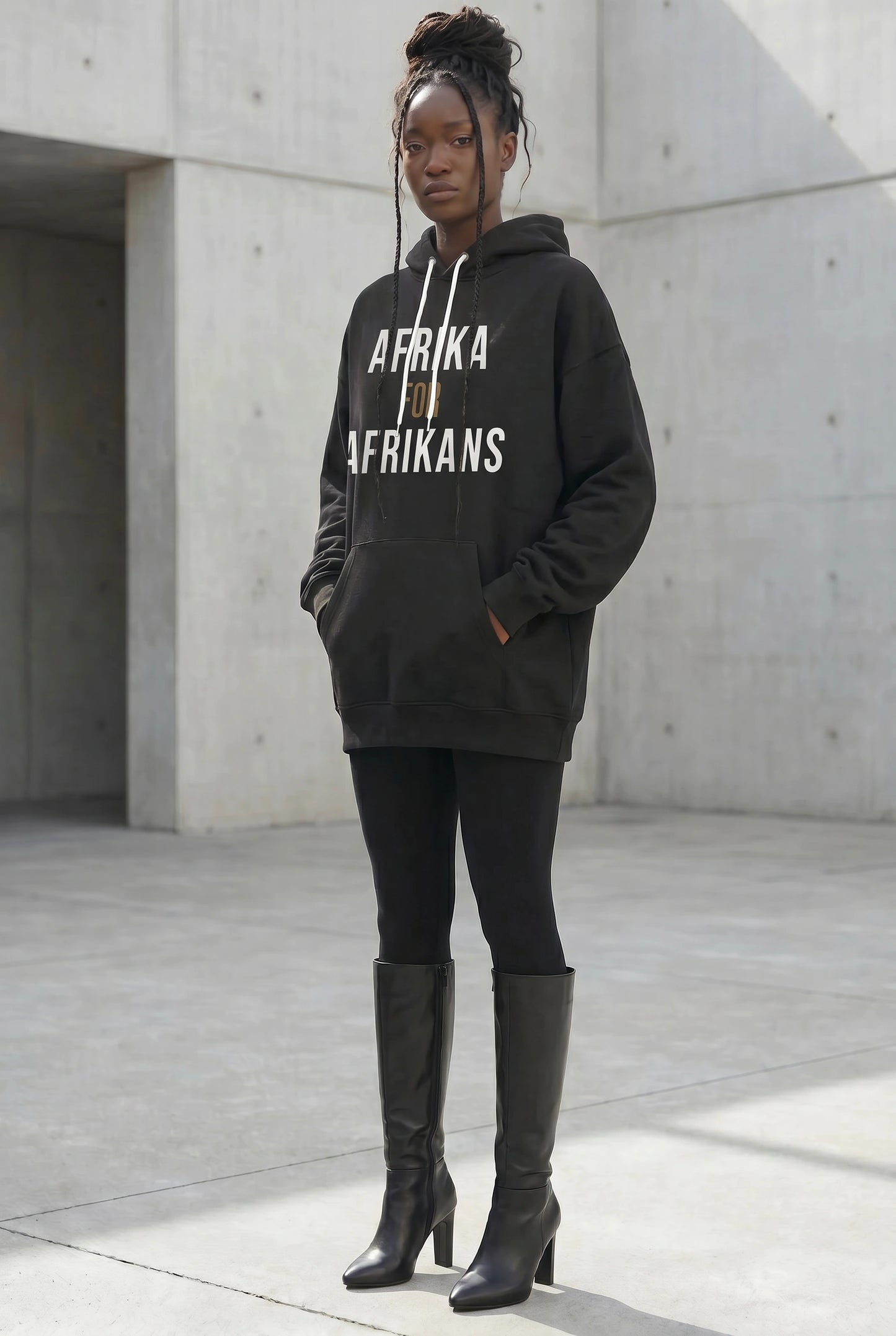 Afrika for Afrikans Hoodie | For Those Who Must Return | Kinky Nomad