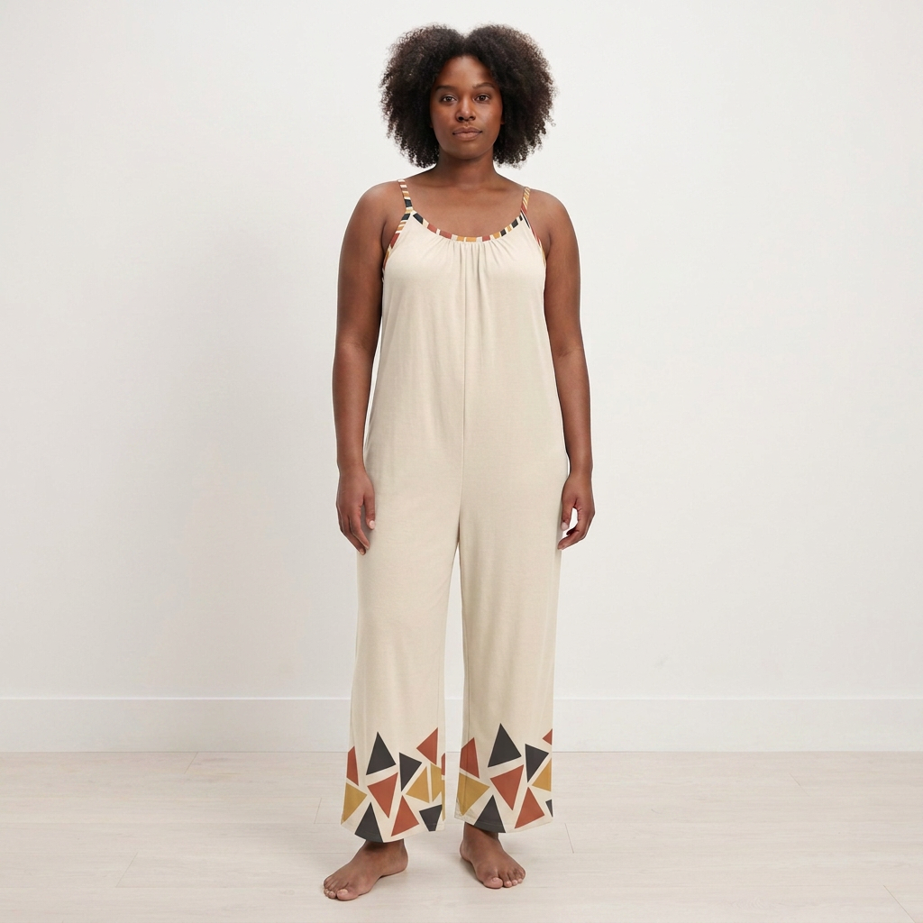 Wide-Leg Jumpsuit | Savanna & Angles Series | 4 Colours | Kinky Nomad