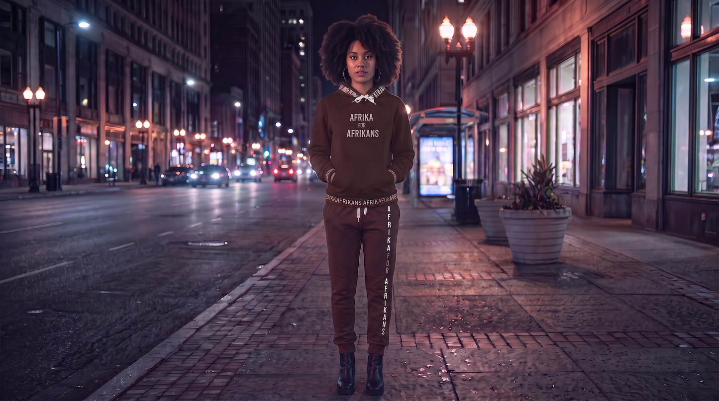 Afrika for Afrikans Bundle | Hoodie & Joggers | Kinky Nomad