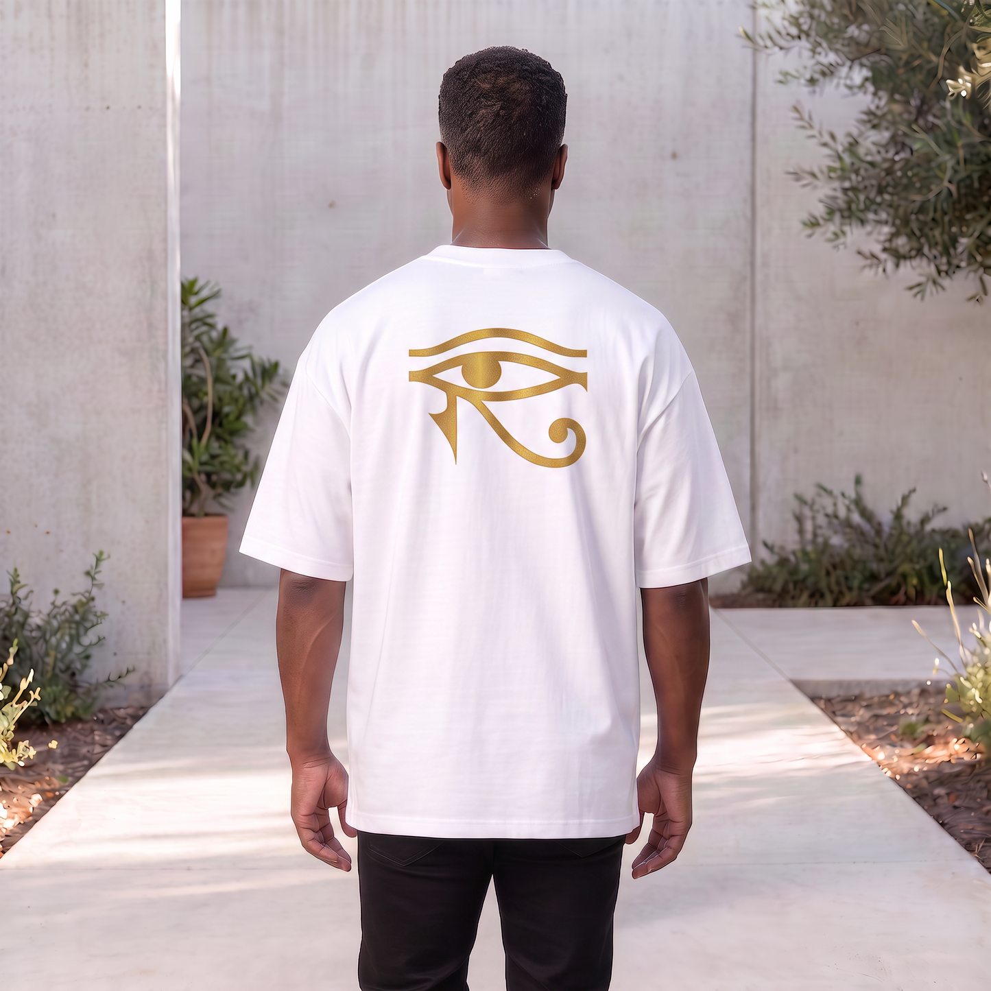 Osiris Oversized Tee | Kemet Series | Organic Cotton | Kinky Nomad