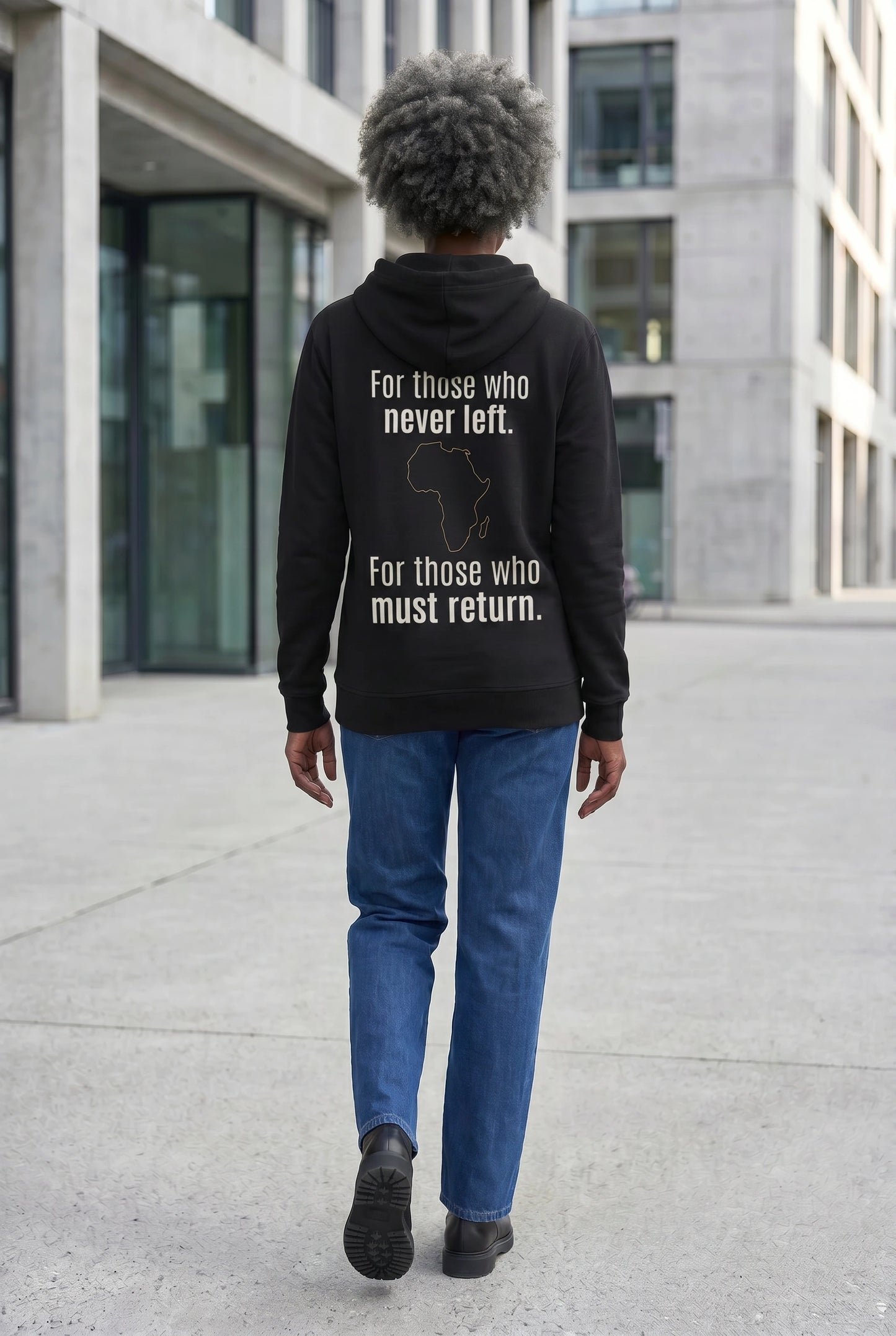 Afrika for Afrikans Hoodie | For Those Who Must Return | Kinky Nomad