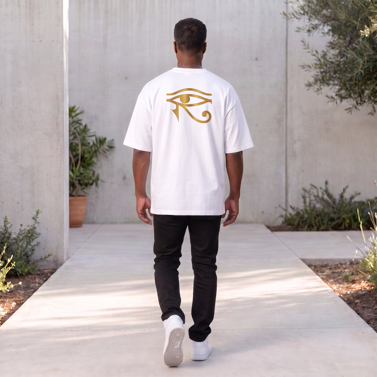 Osiris Oversized Tee | Kemet Series | Organic Cotton | Kinky Nomad