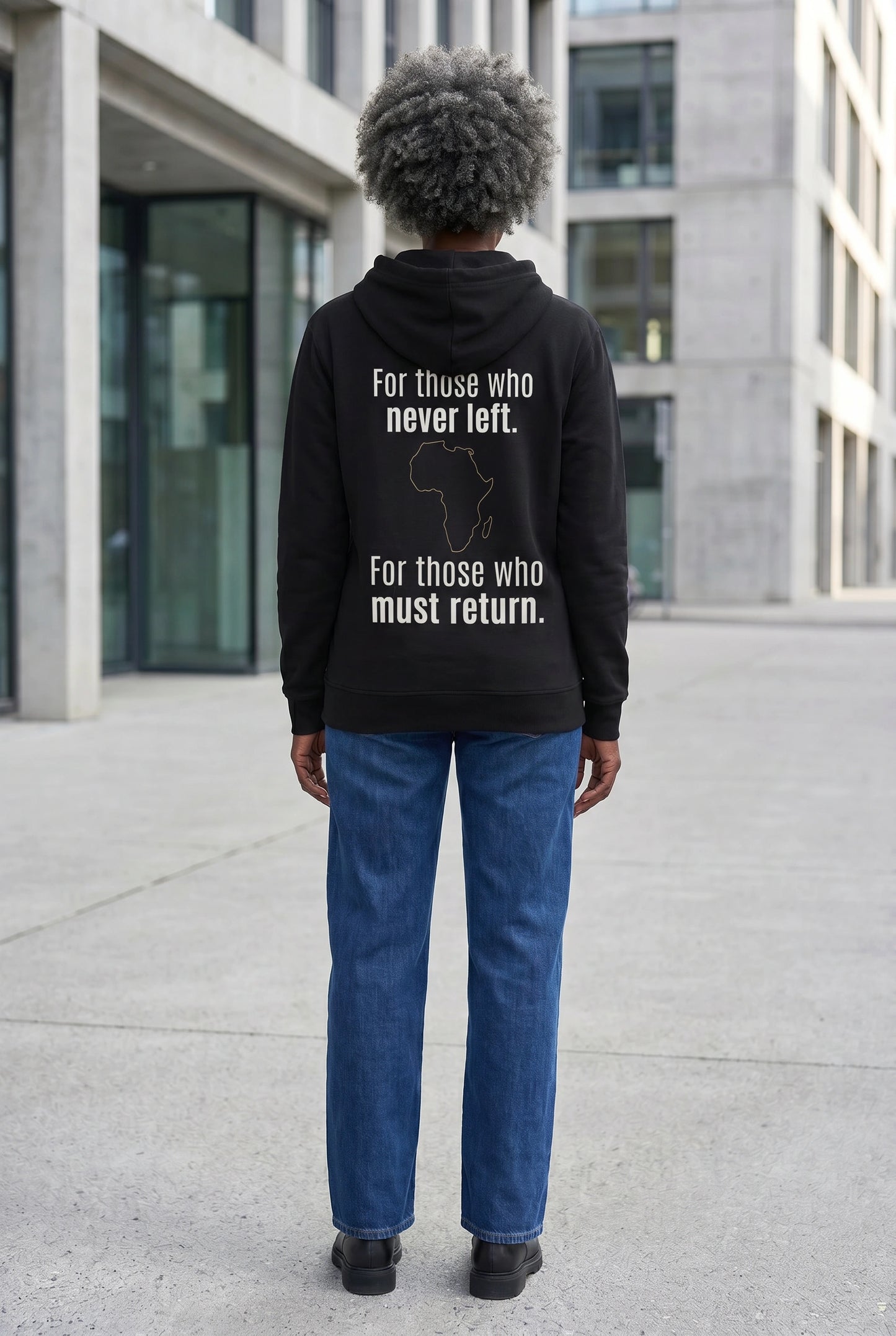 Afrika for Afrikans Hoodie | For Those Who Must Return | Kinky Nomad