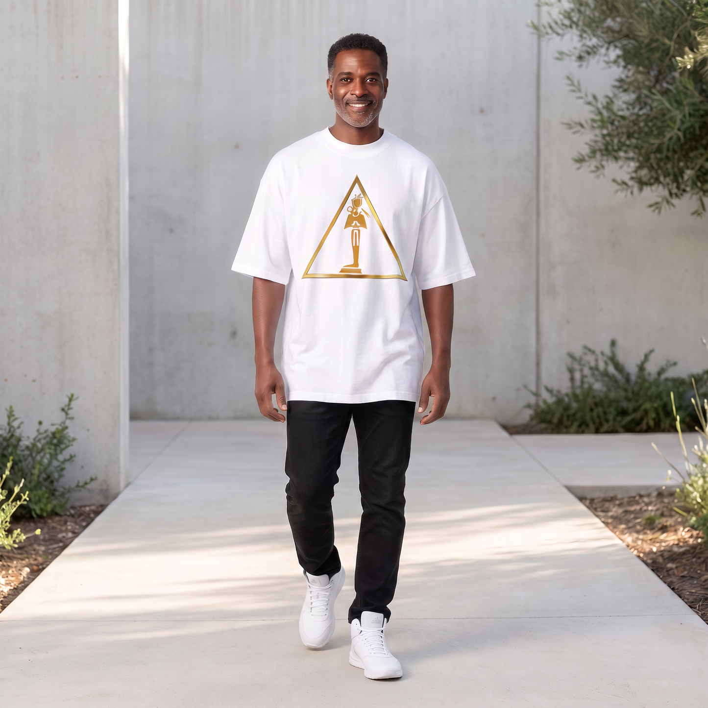 Osiris Oversized Tee | Kemet Series | Organic Cotton | Kinky Nomad