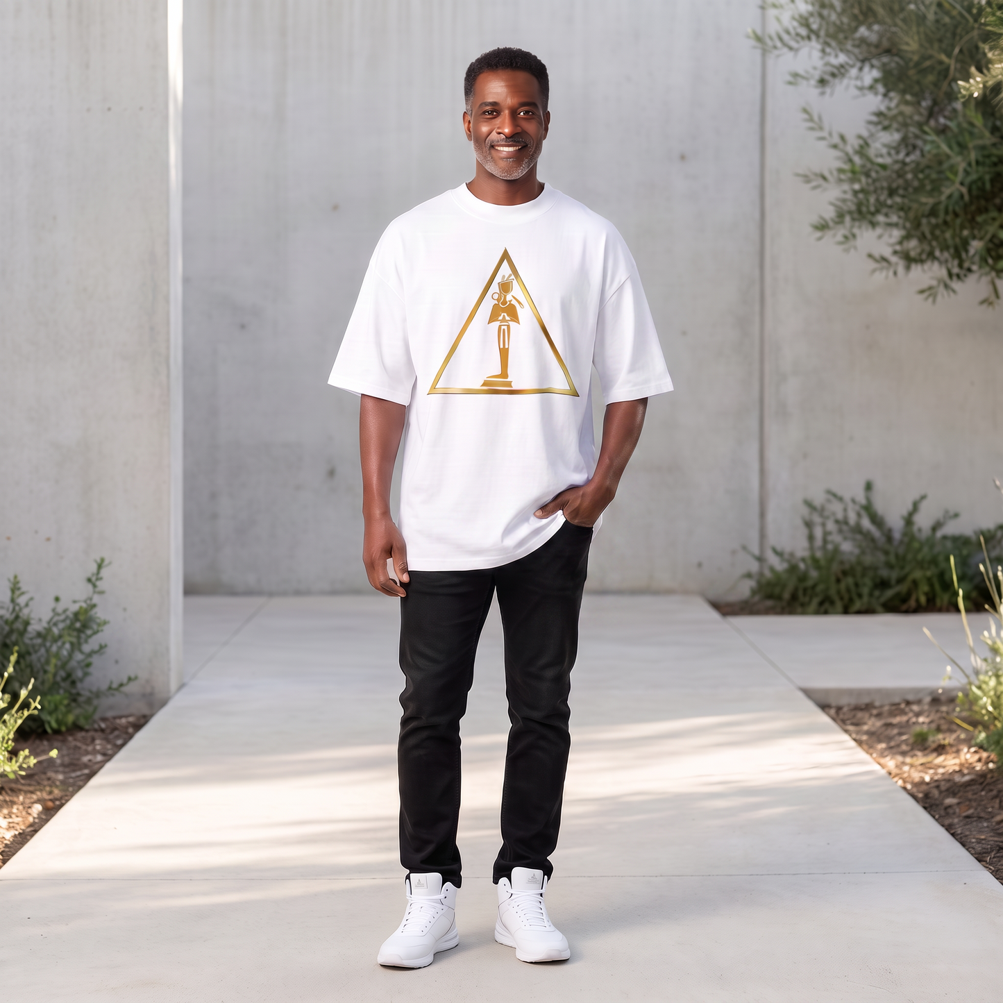 Osiris Oversized Tee | Kemet Series | Organic Cotton | Kinky Nomad