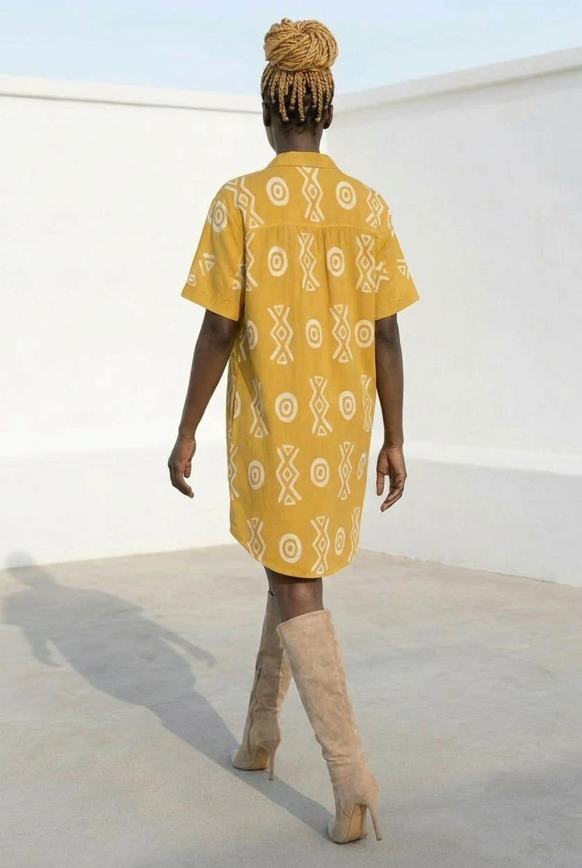 Savanna Shirt Dress | Savanna Series | 4 Colours | Kinky Nomad