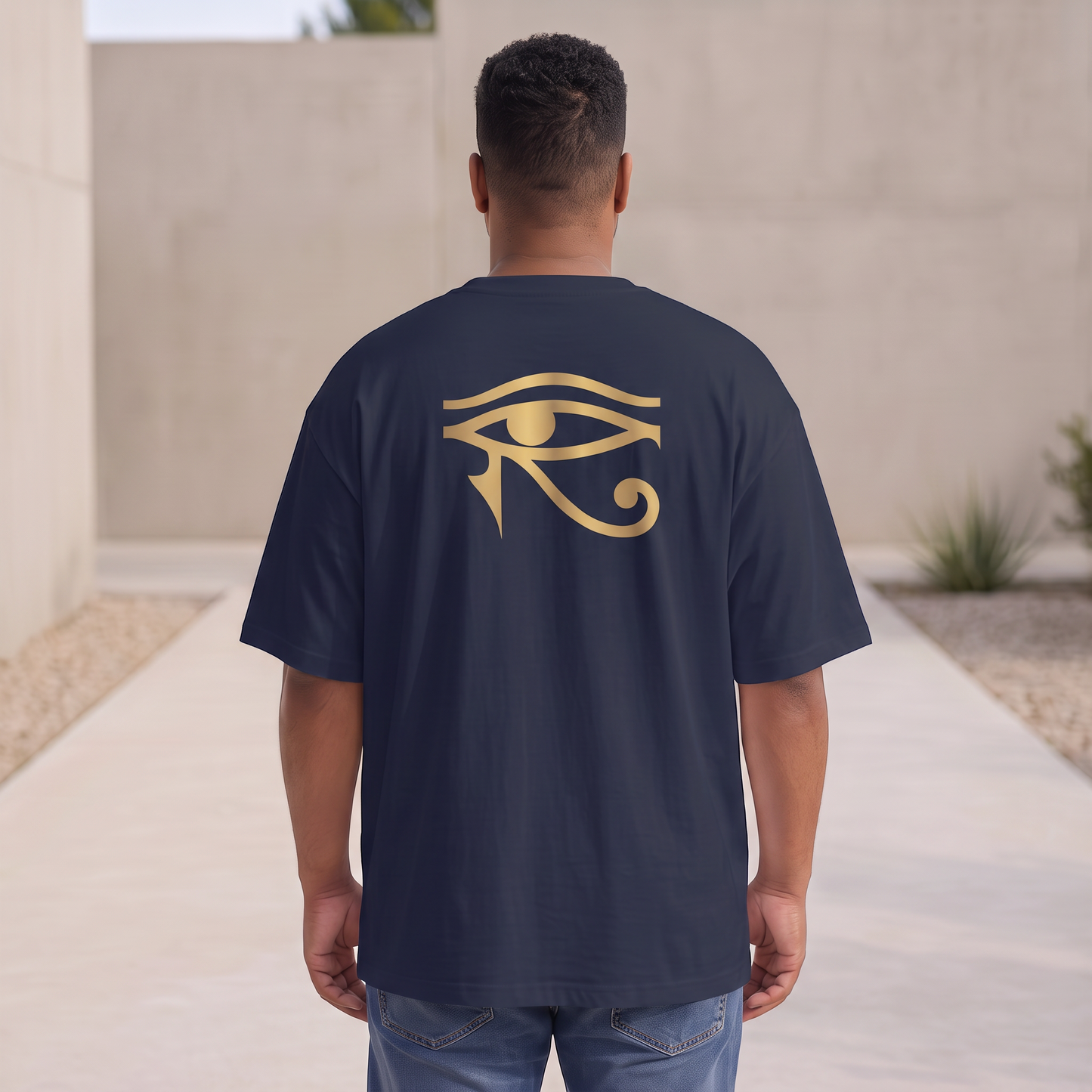Osiris Oversized Tee | Kemet Series | Organic Cotton | Kinky Nomad