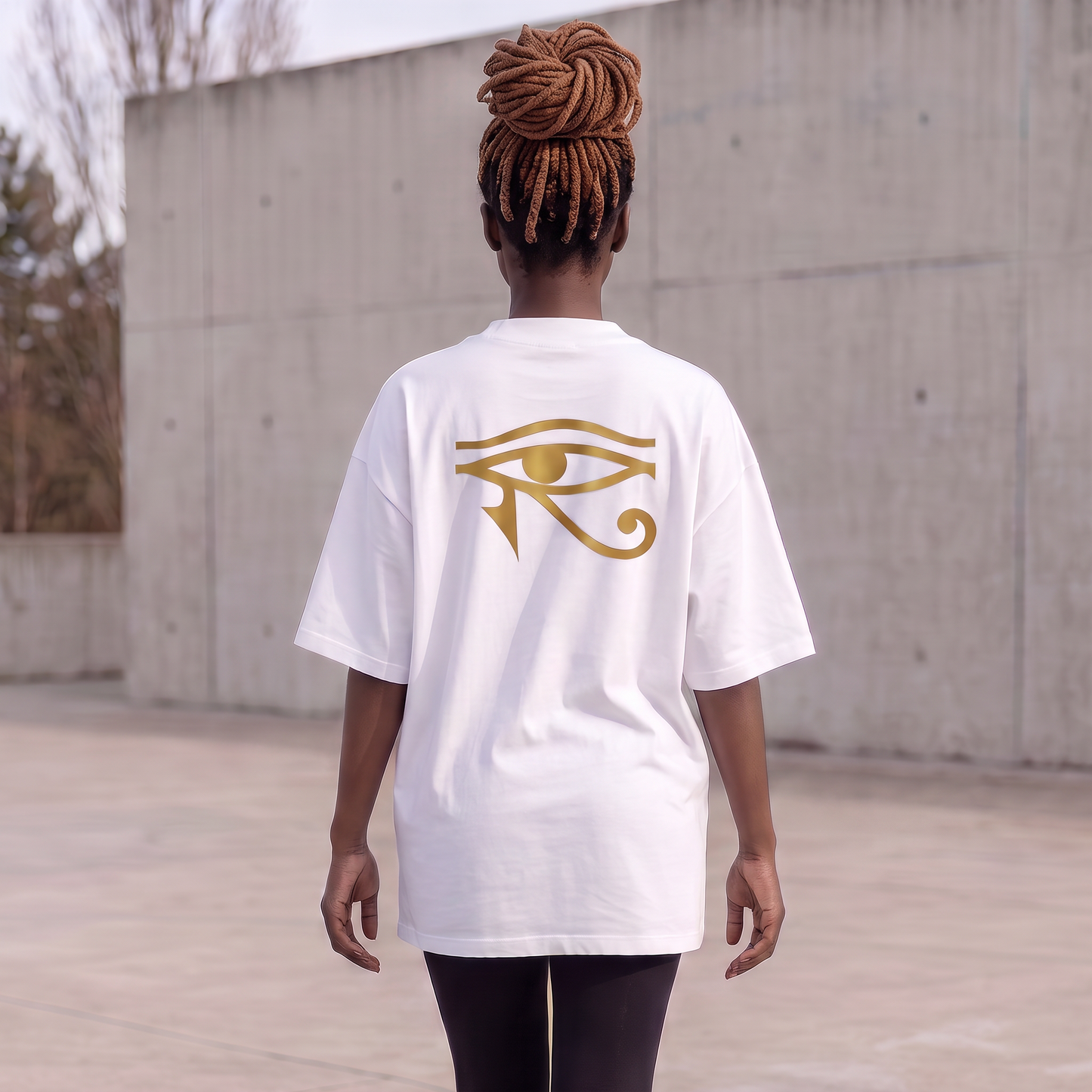 Isis Oversized Tee | Kemet Series | Organic Cotton | Kinky Nomad