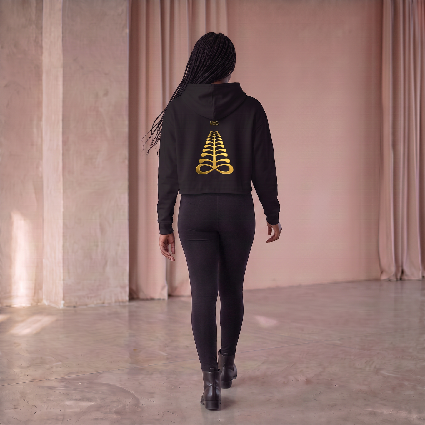 Cropped Hoodie | Manifesto & Kemet Series | Kinky Nomad