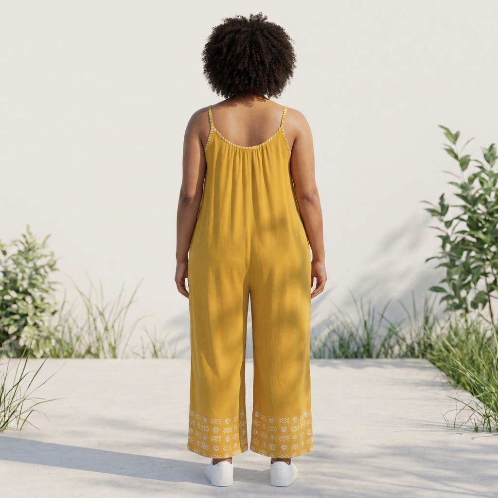 Wide-Leg Jumpsuit | Savanna & Angles Series | 4 Colours | Kinky Nomad