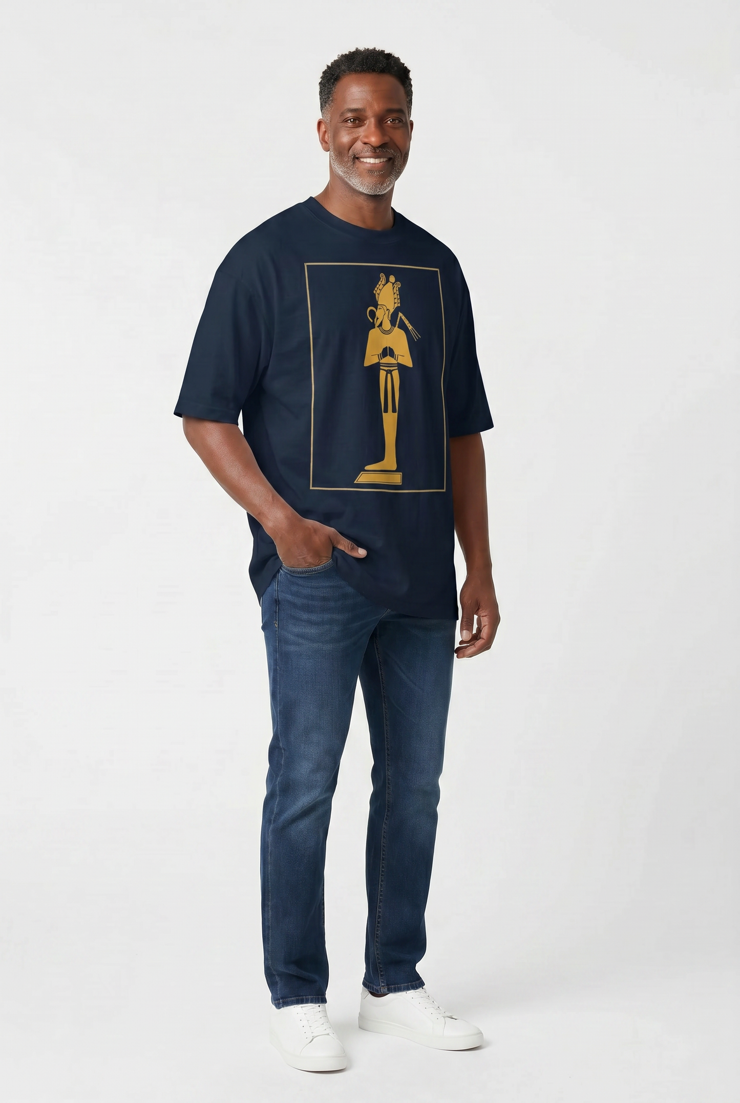 Osiris T-Shirt | Ancient Egypt Graphic Tee | Kemet Collection | Organic Cotton | Kinky Nomad