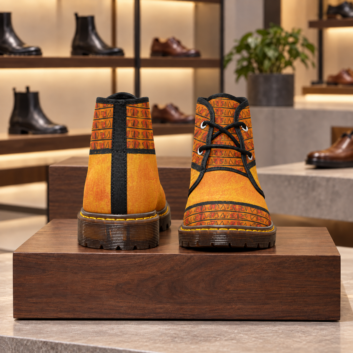 Ghana Ground Chukka  Boot | All Roads Lead to Ghana | Kinky Nomad