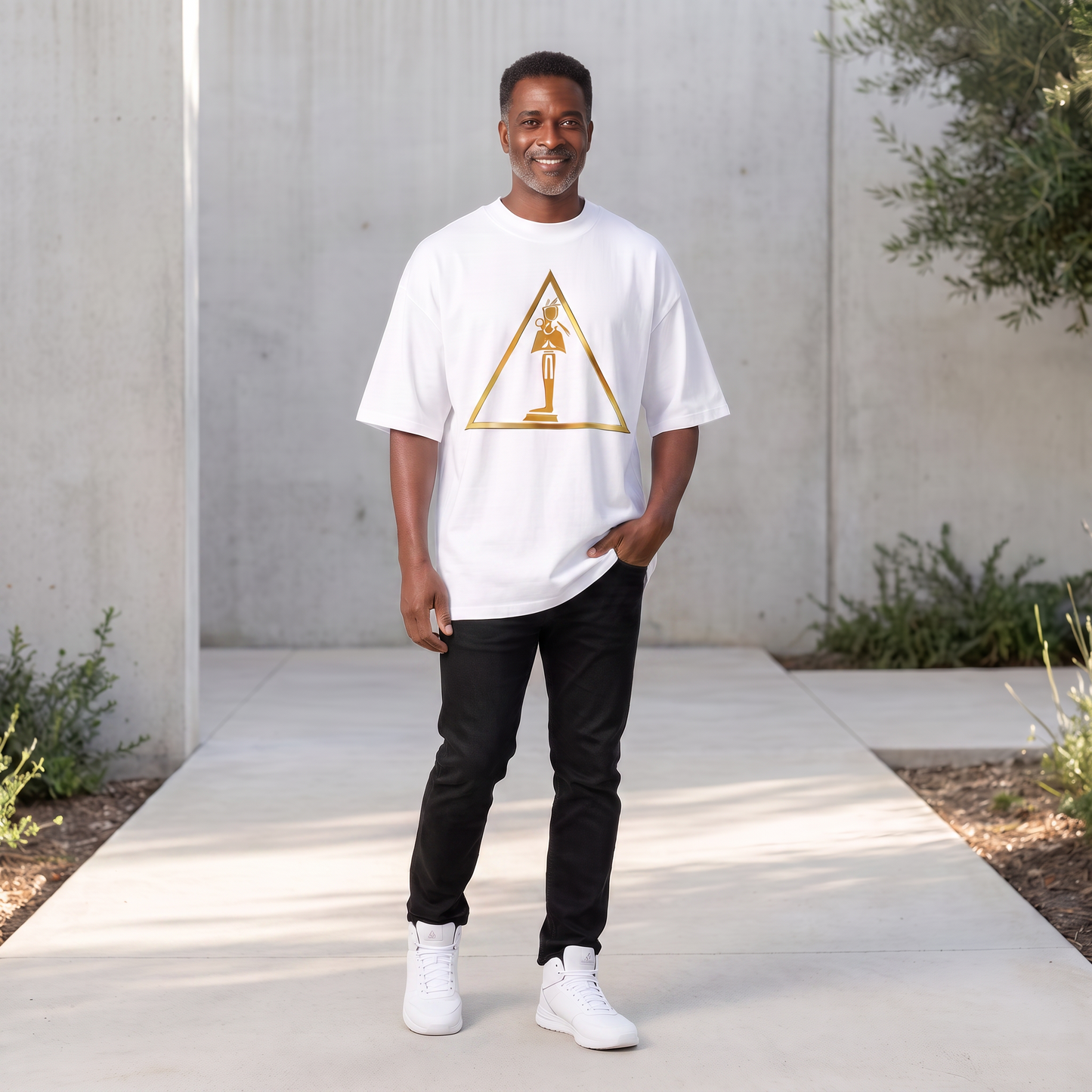Osiris Oversized Tee | Kemet Series | Organic Cotton | Kinky Nomad