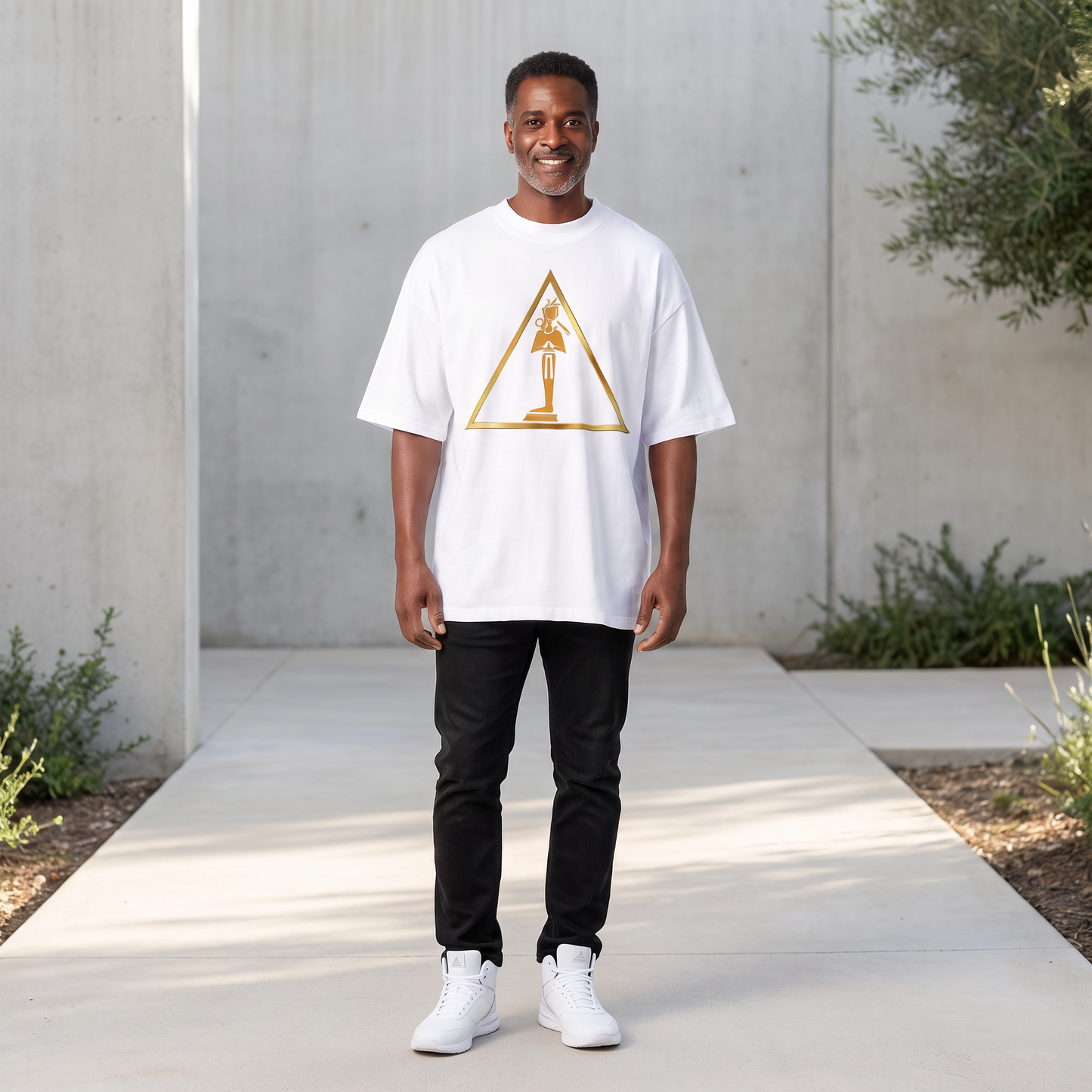 Osiris Oversized Tee | Kemet Series | Organic Cotton | Kinky Nomad